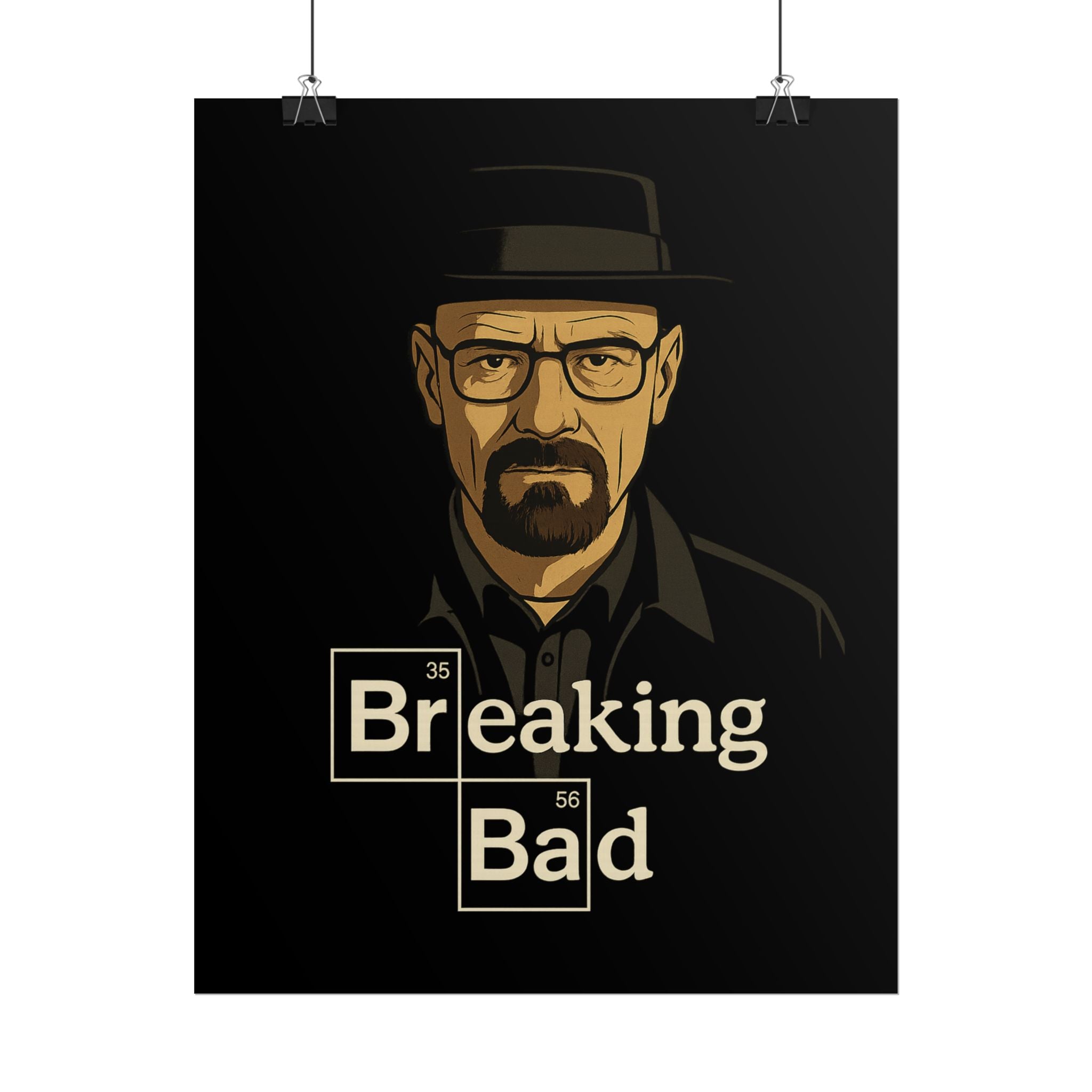 Breaking Bad Style Rolled Poster