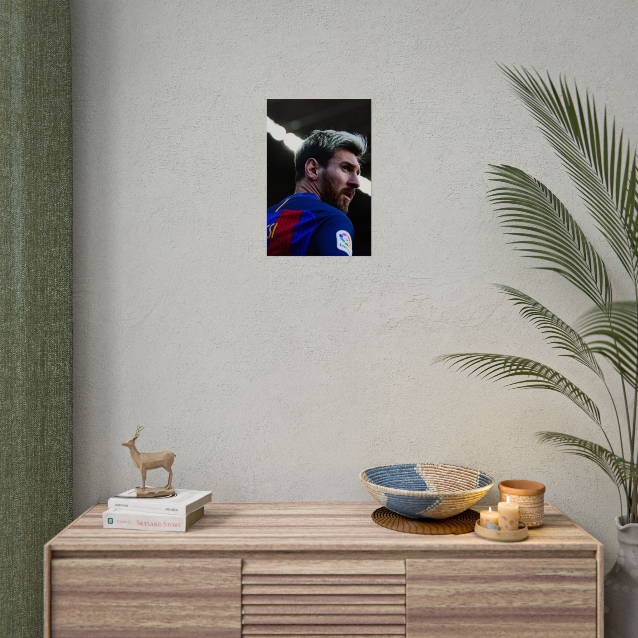 Lionel Messi Barcelona Poster - Soccer Rolled Poster