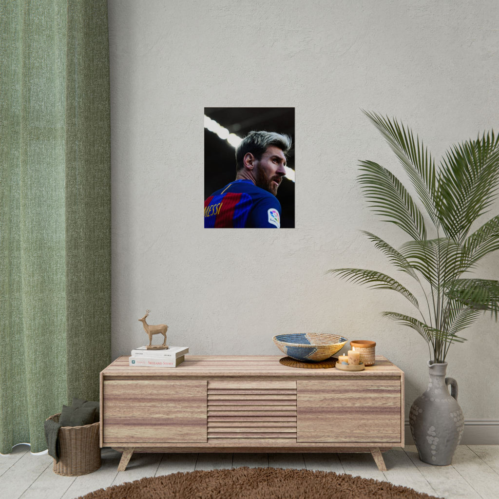 Lionel Messi Barcelona Poster - Soccer Rolled Poster