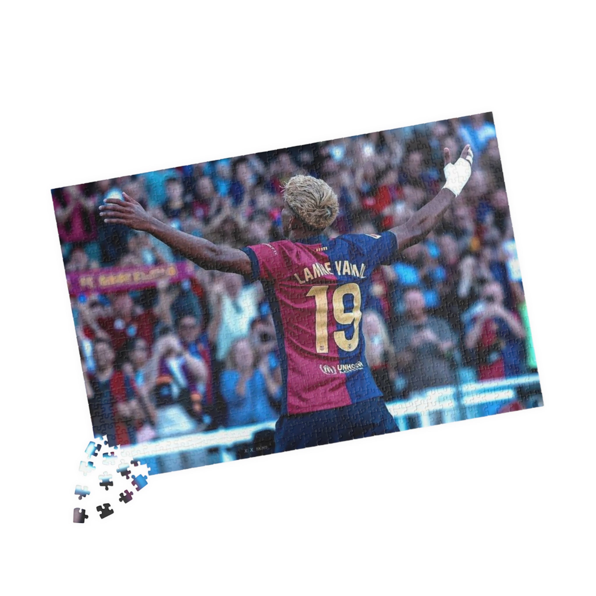 Lamine Yamal - Football Celebration Puzzle — Custom 110/252/520/1014‑Piece Jigsaw