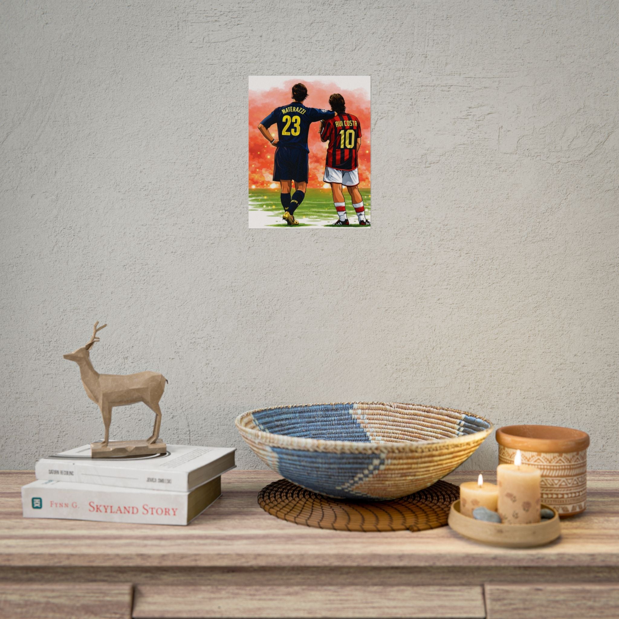 Iconic Football Rolled Poster