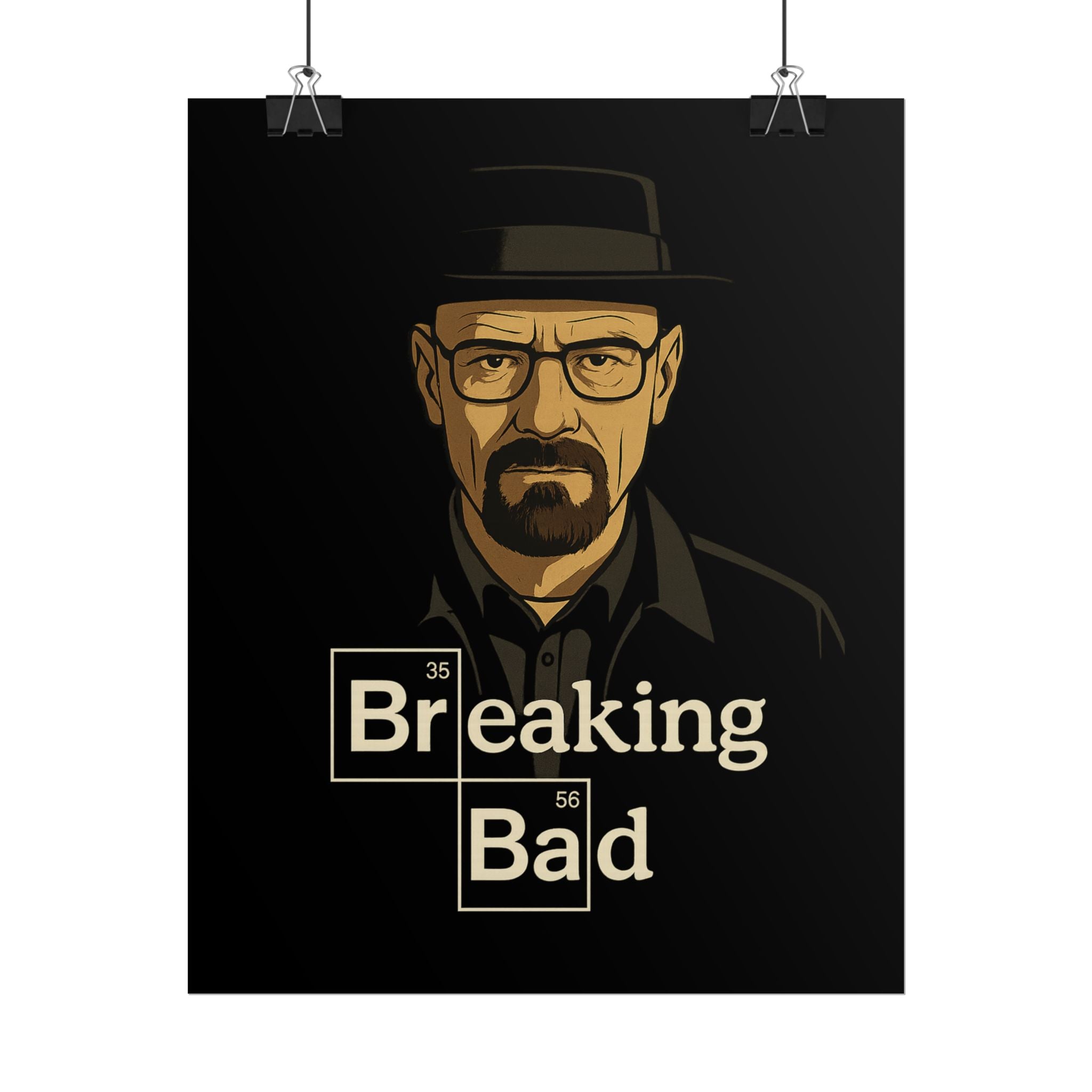 Breaking Bad Style Rolled Poster