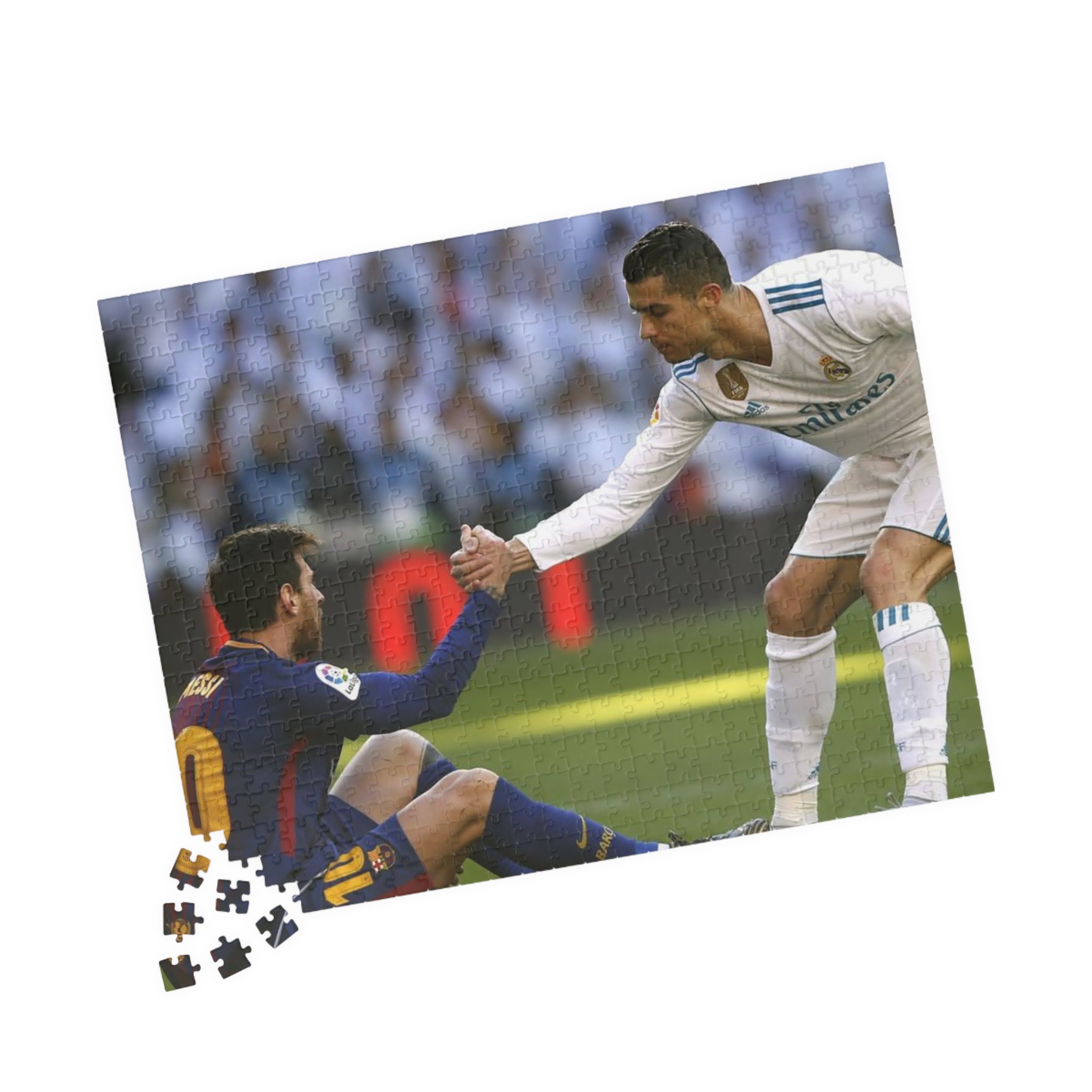 Soccer Legends Puzzle — Cristiano Ronaldo & Lionel Messi 252–520–1014 Piece Jigsaw