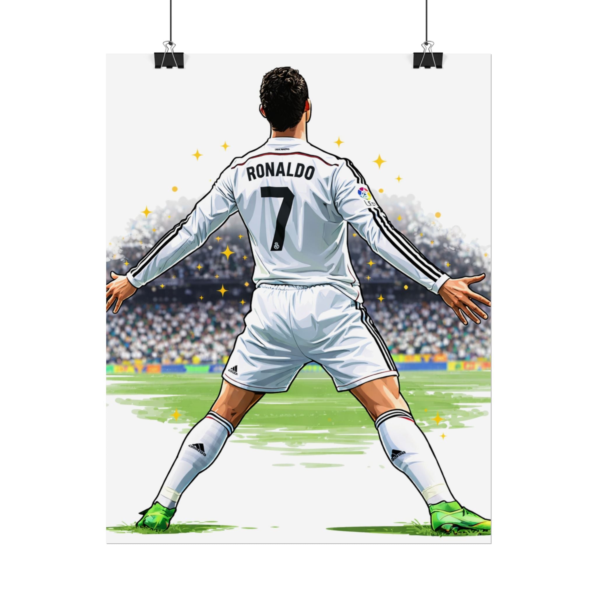 Cristiano Ronaldo Celebration Rolled Poster