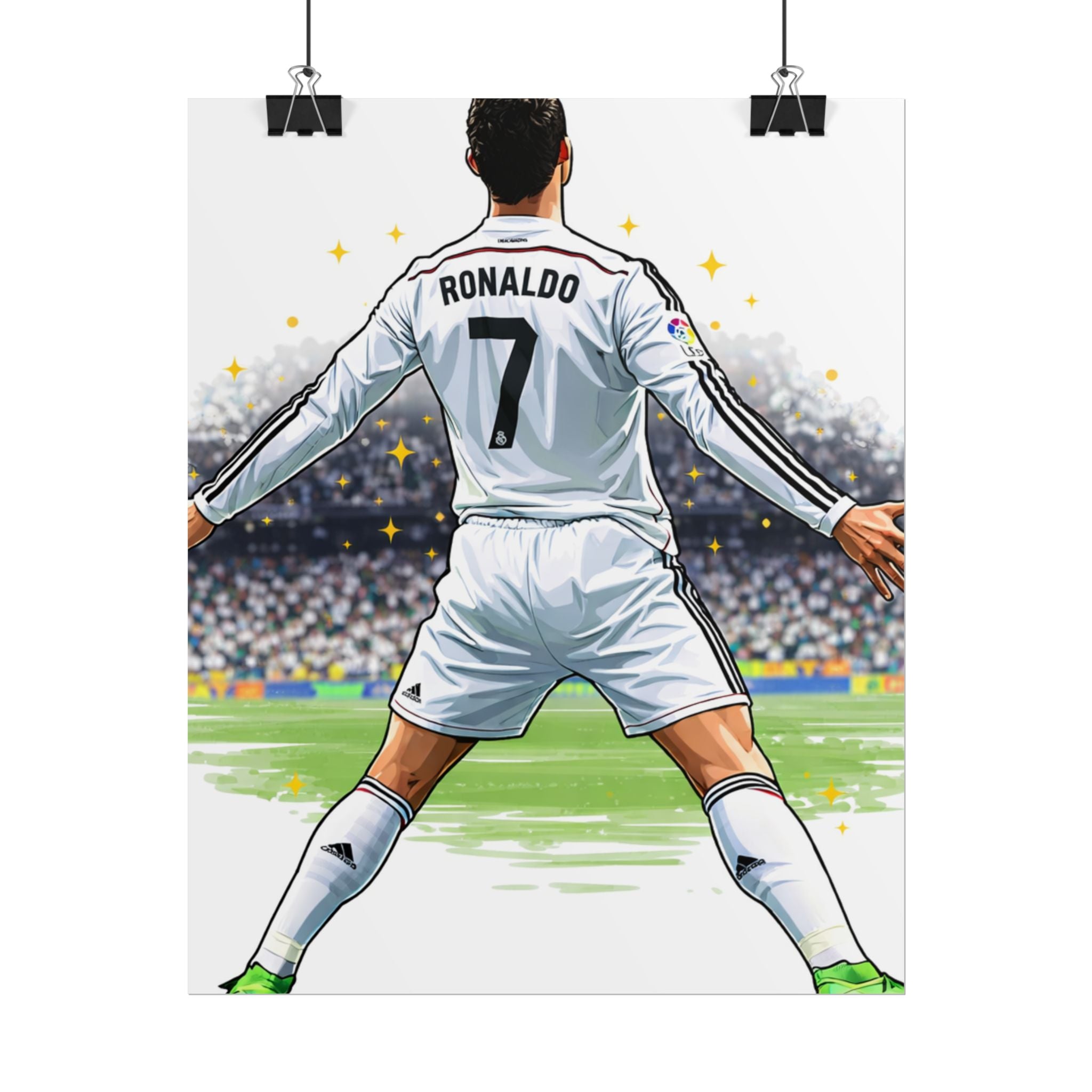 Cristiano Ronaldo Celebration Rolled Poster