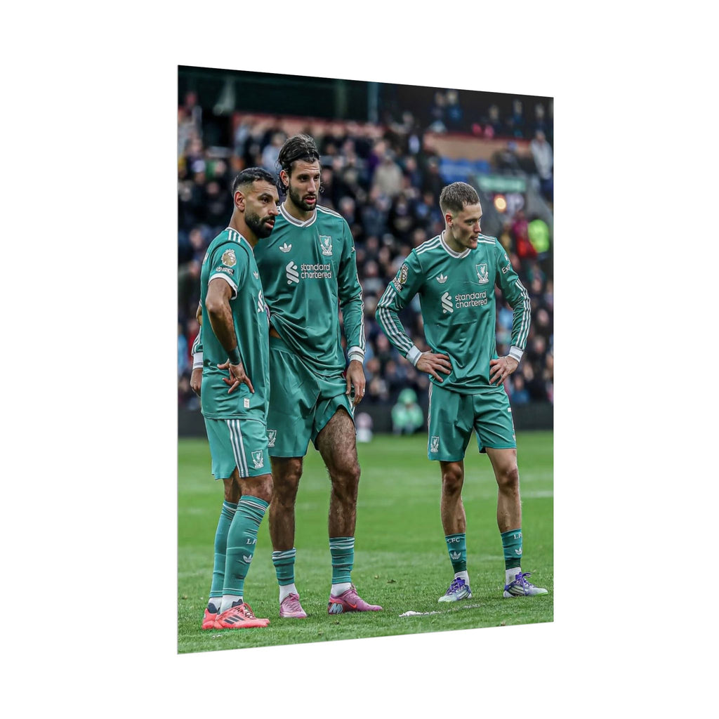 Salah, Wirtz & Szoboszlai Photo Poster - Rolled Liverpool FC Action Print