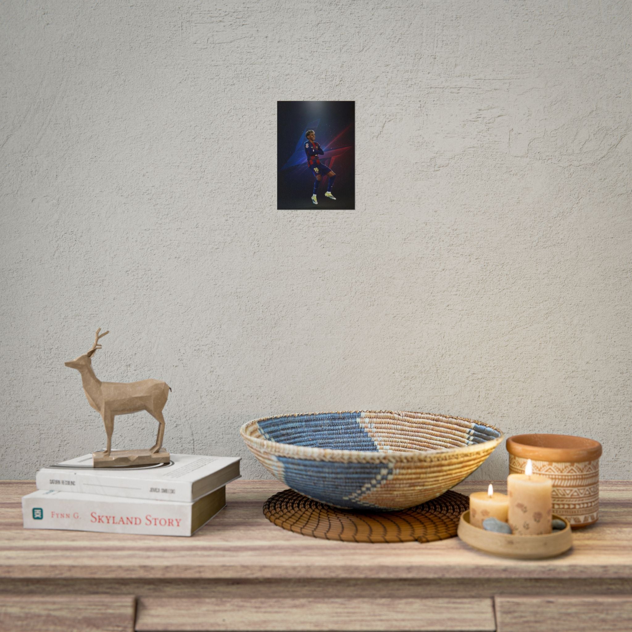Lamine Yamal Celebration Poster - Barcelona Starboy | Available in multiple sizes