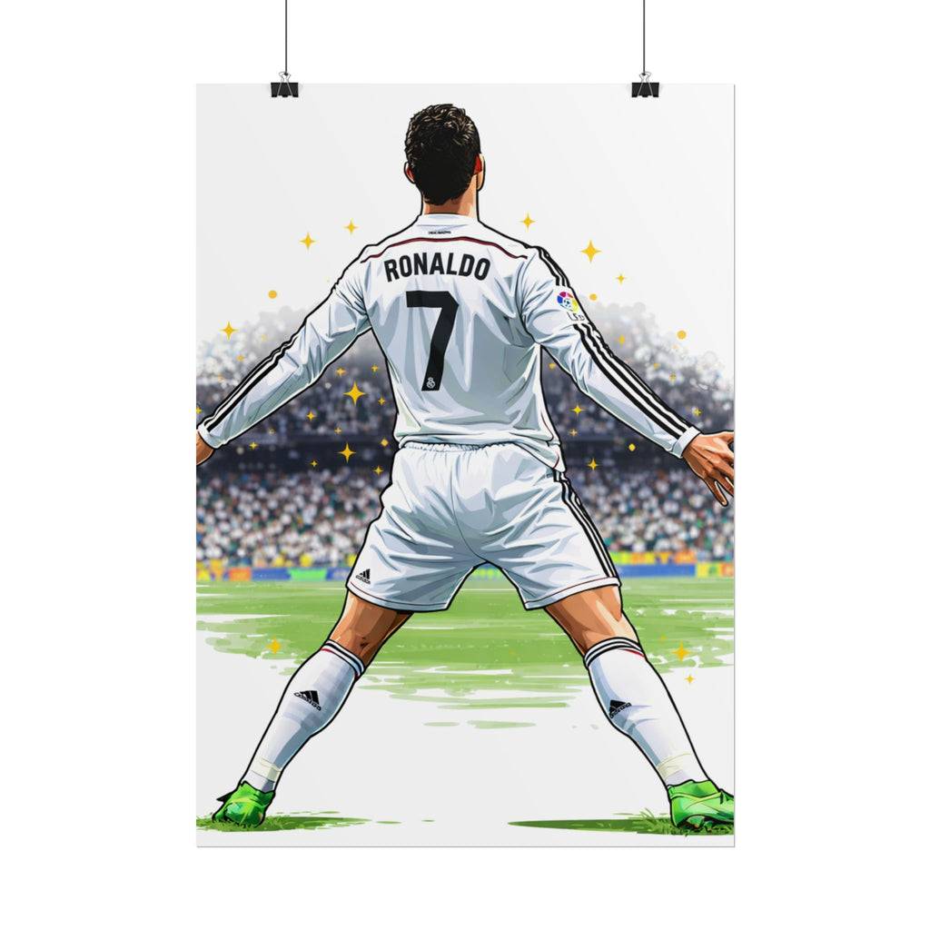 Cristiano Ronaldo Celebration Rolled Poster