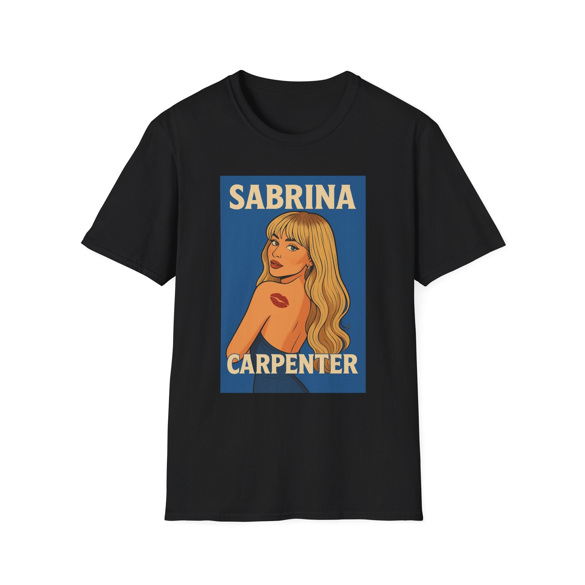 Sabrina Carpenter Retro Pin-Up Graphic T-Shirt