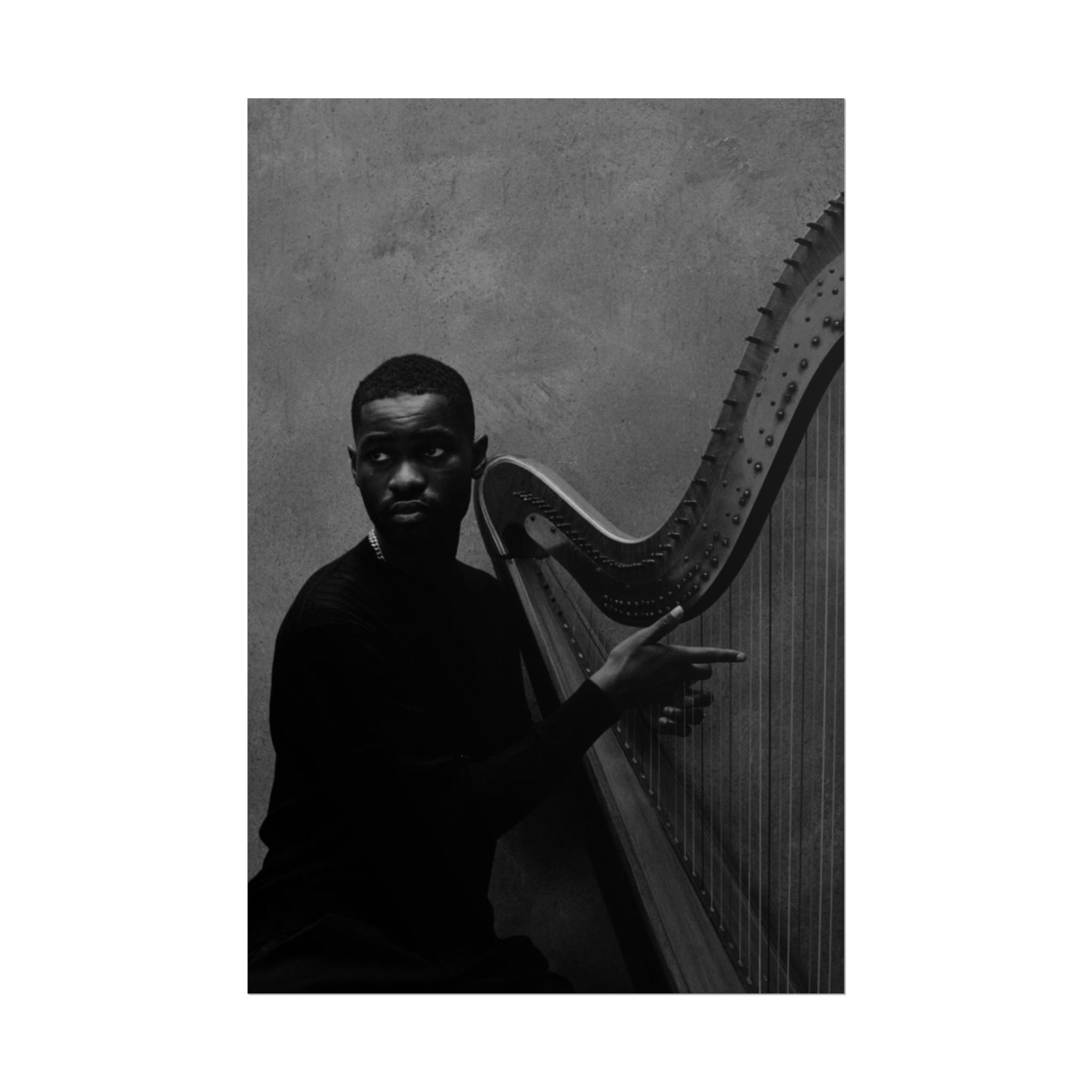 Dave - The Boy Who Played The Harp Rolled Poster — New Album Poster