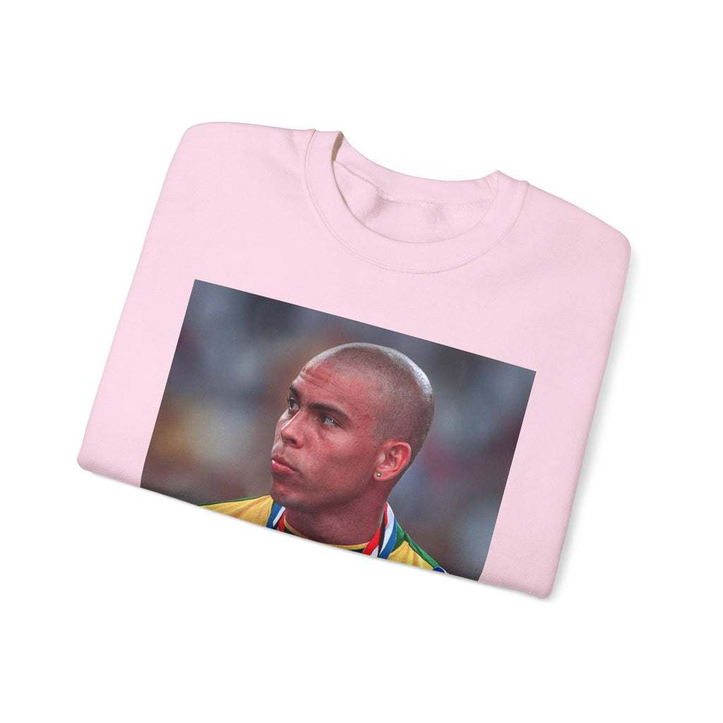 Ronaldo R9 Soccer Champion Photo Crewneck Sweatshirt