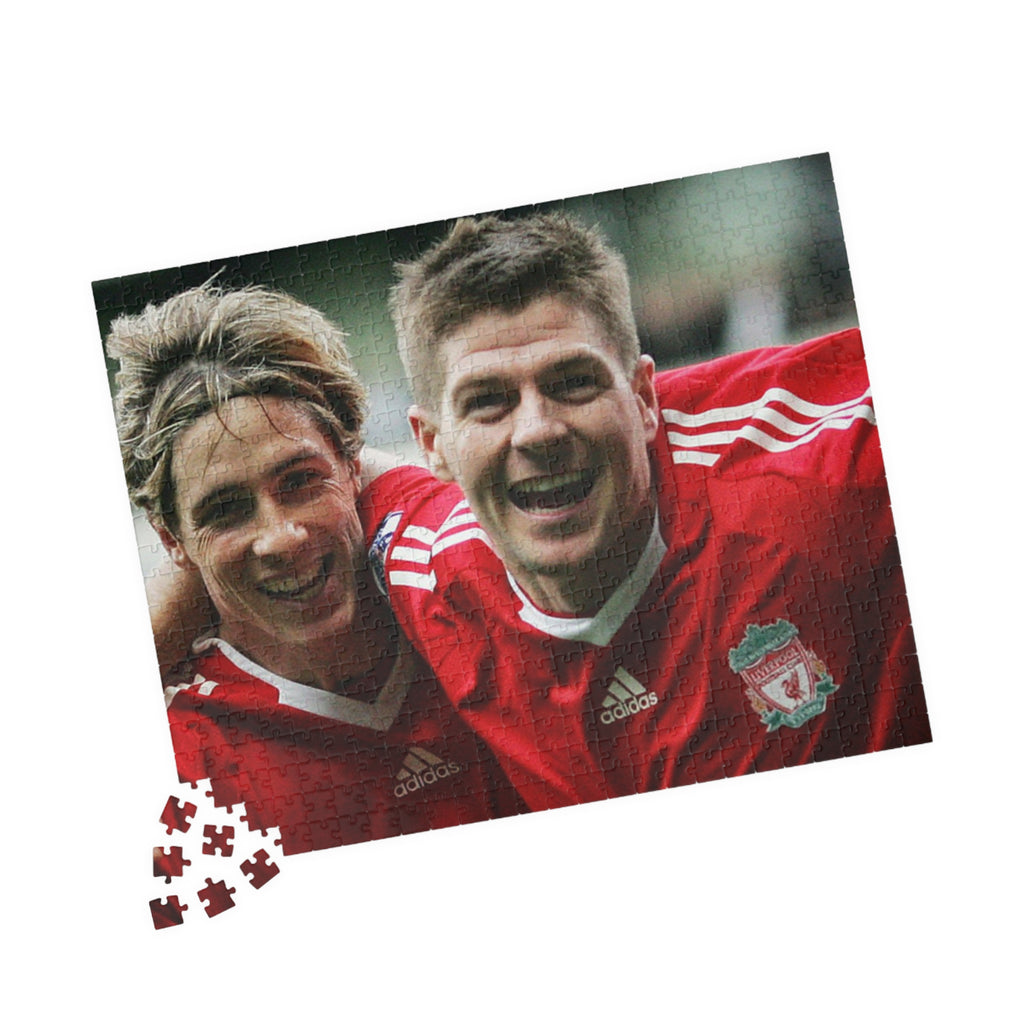 Steven Gerrard & Fernando Torres Liverpool Jigsaw Puzzle — Custom 110/252/520/1014-Piece