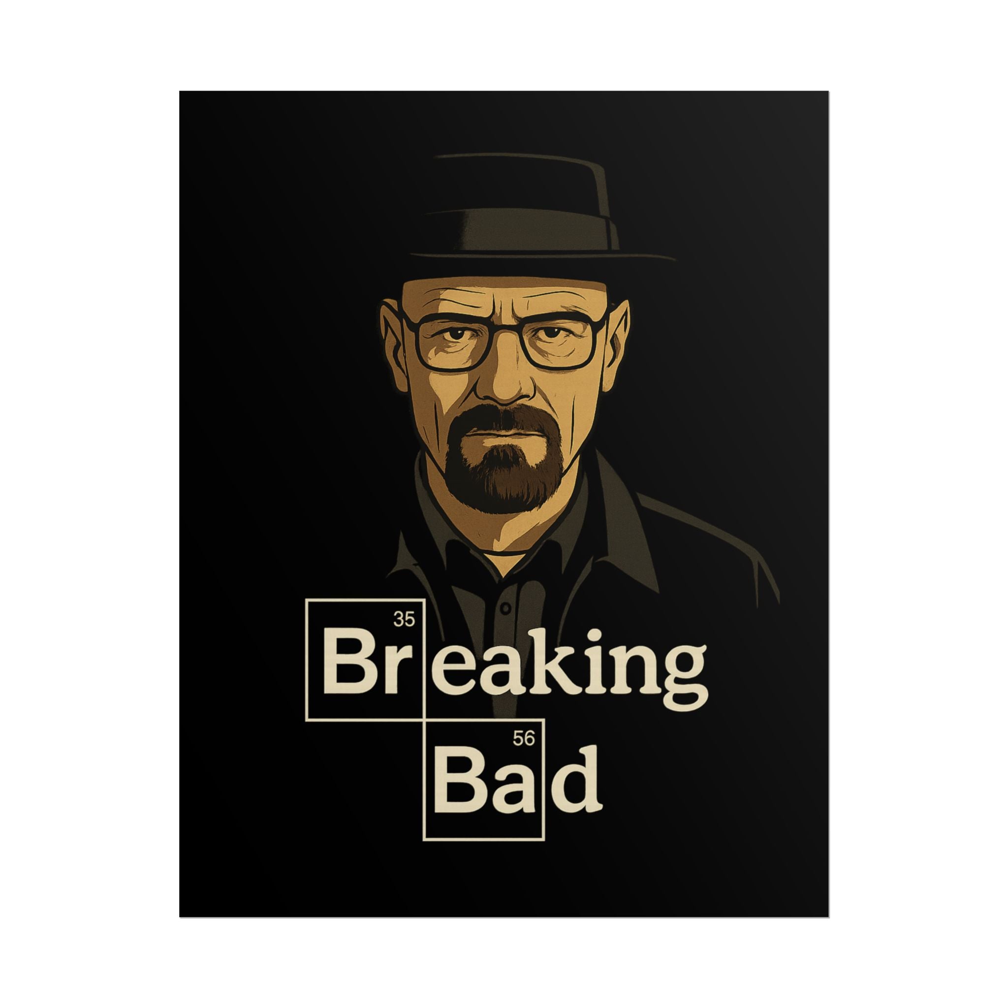 Breaking Bad Style Rolled Poster