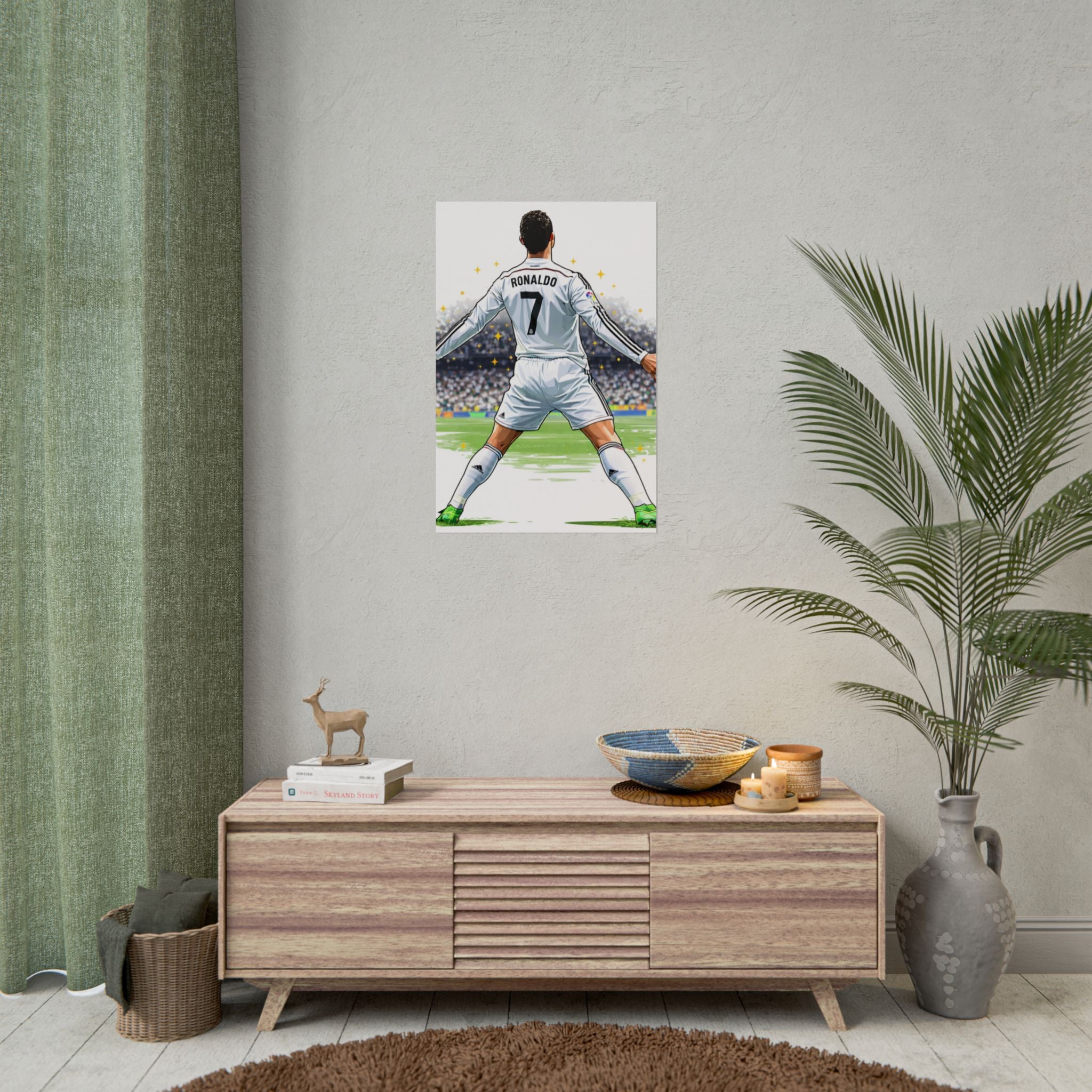 Cristiano Ronaldo Celebration Rolled Poster