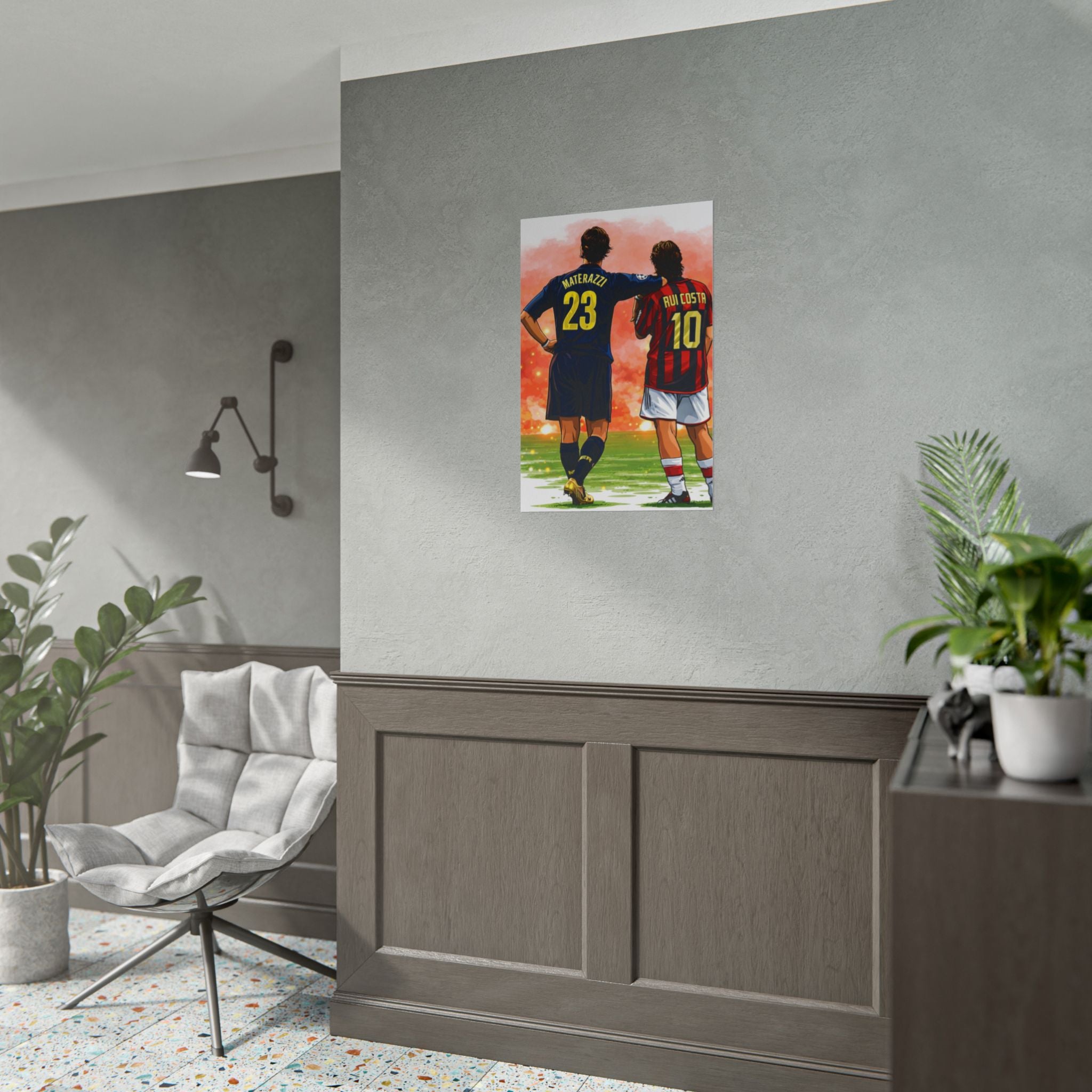 Iconic Football Rolled Poster