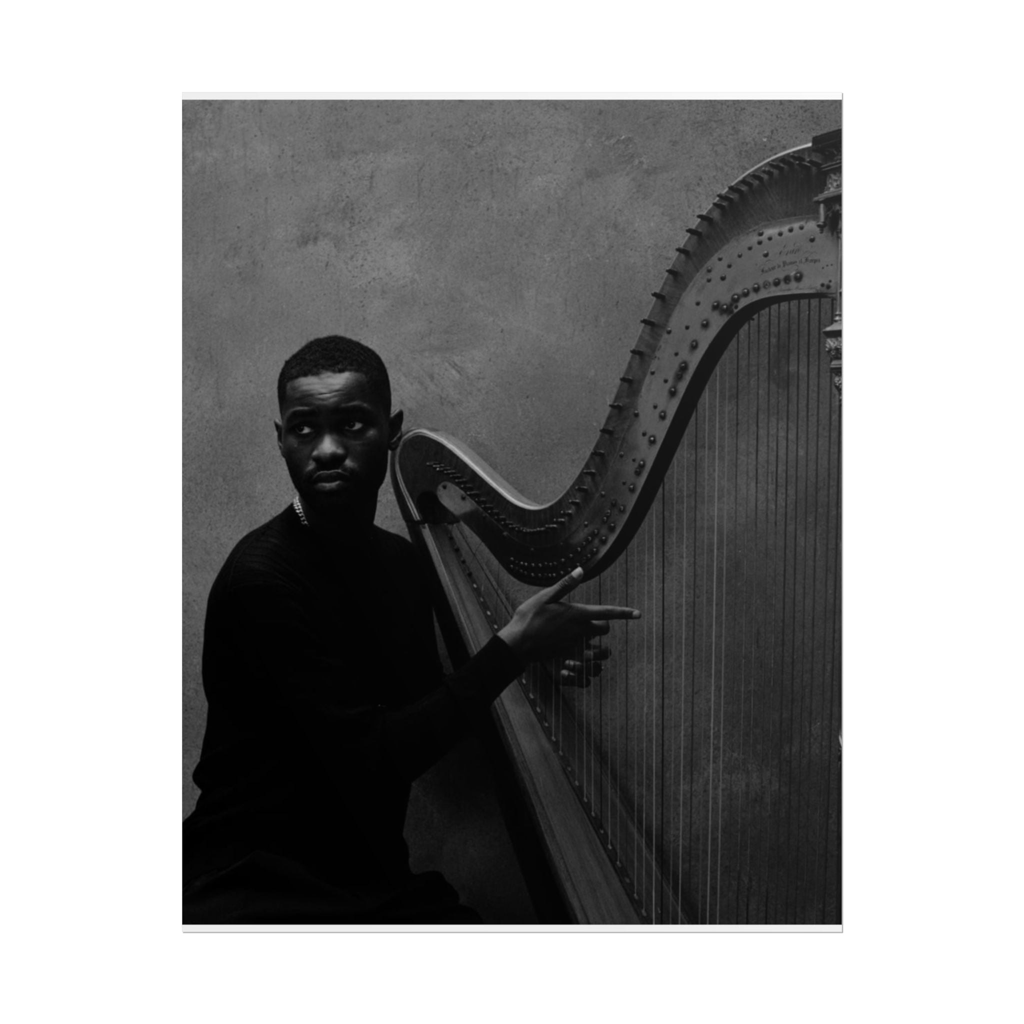 Dave - The Boy Who Played The Harp Rolled Poster — New Album Poster