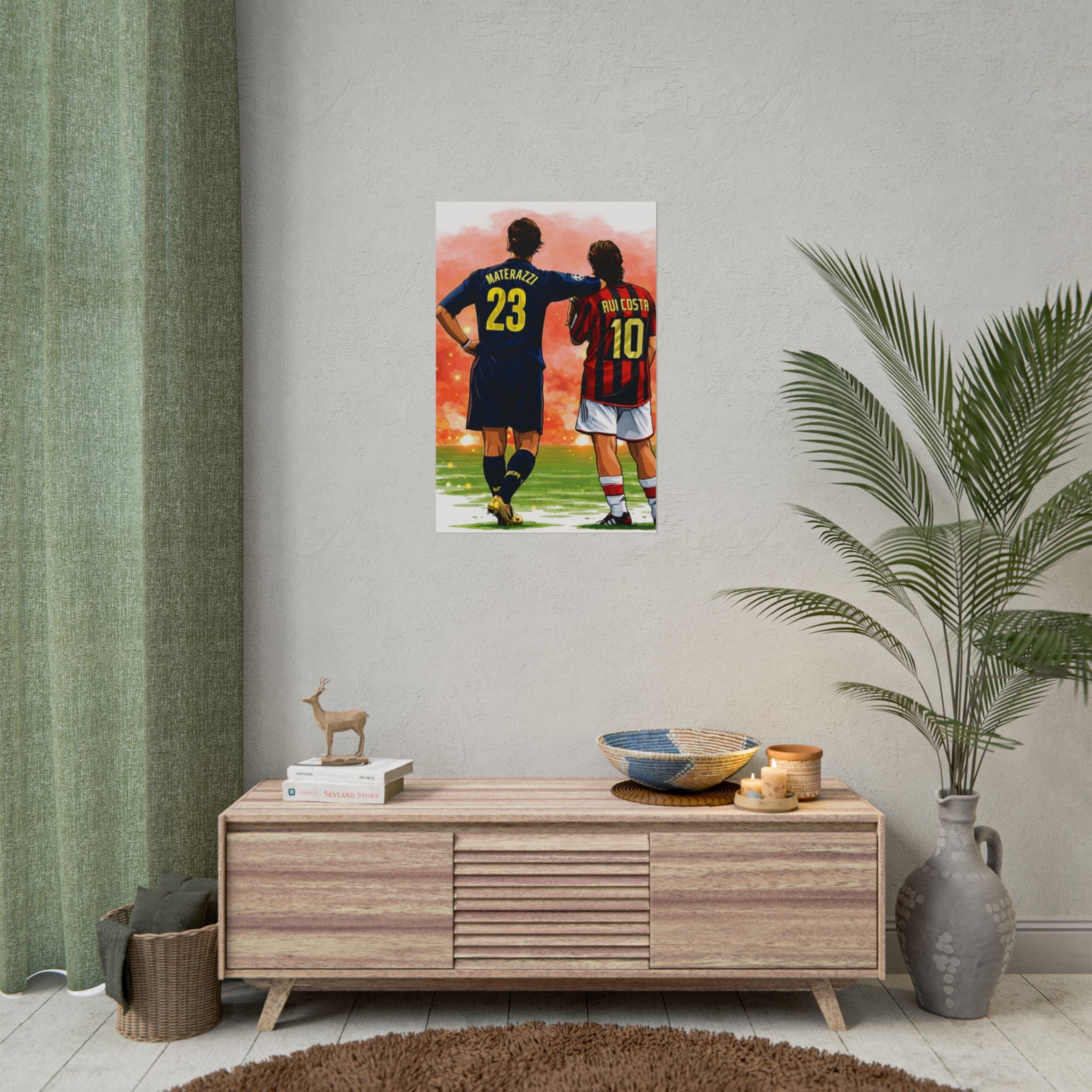 Iconic Football Rolled Poster