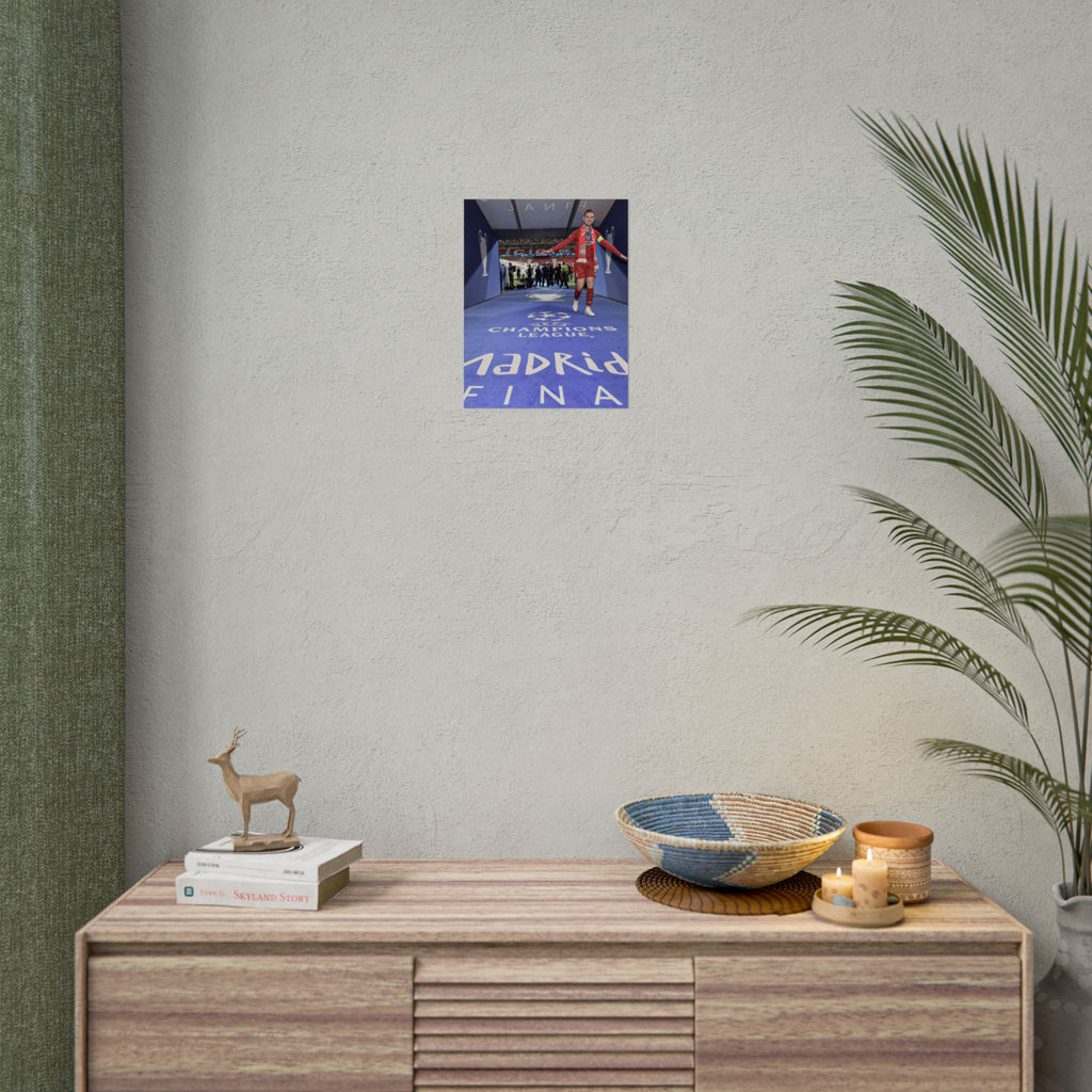 Jordan Henderson Liverpool Champions League Winners 2019 Rolled Poster