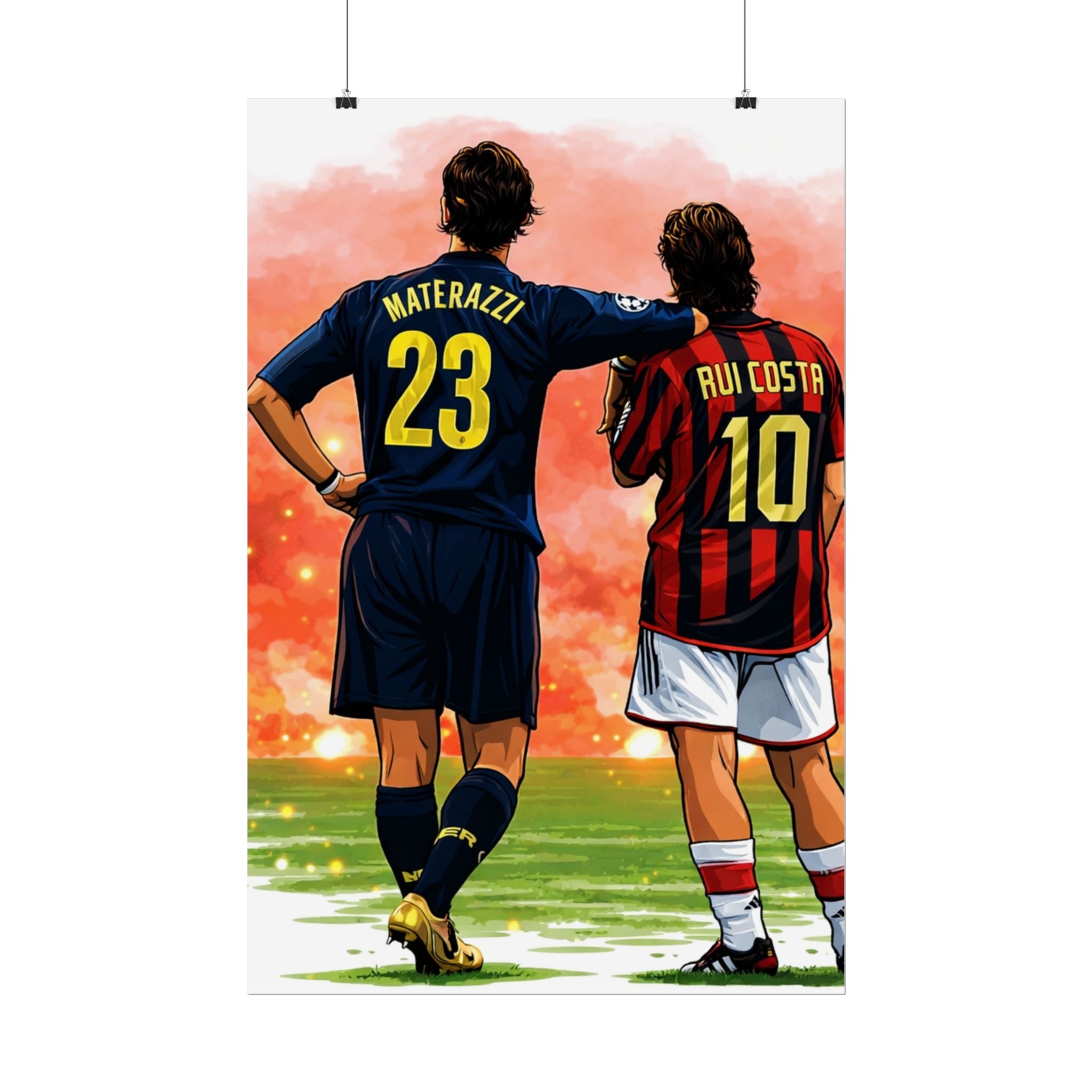 Iconic Football Rolled Poster