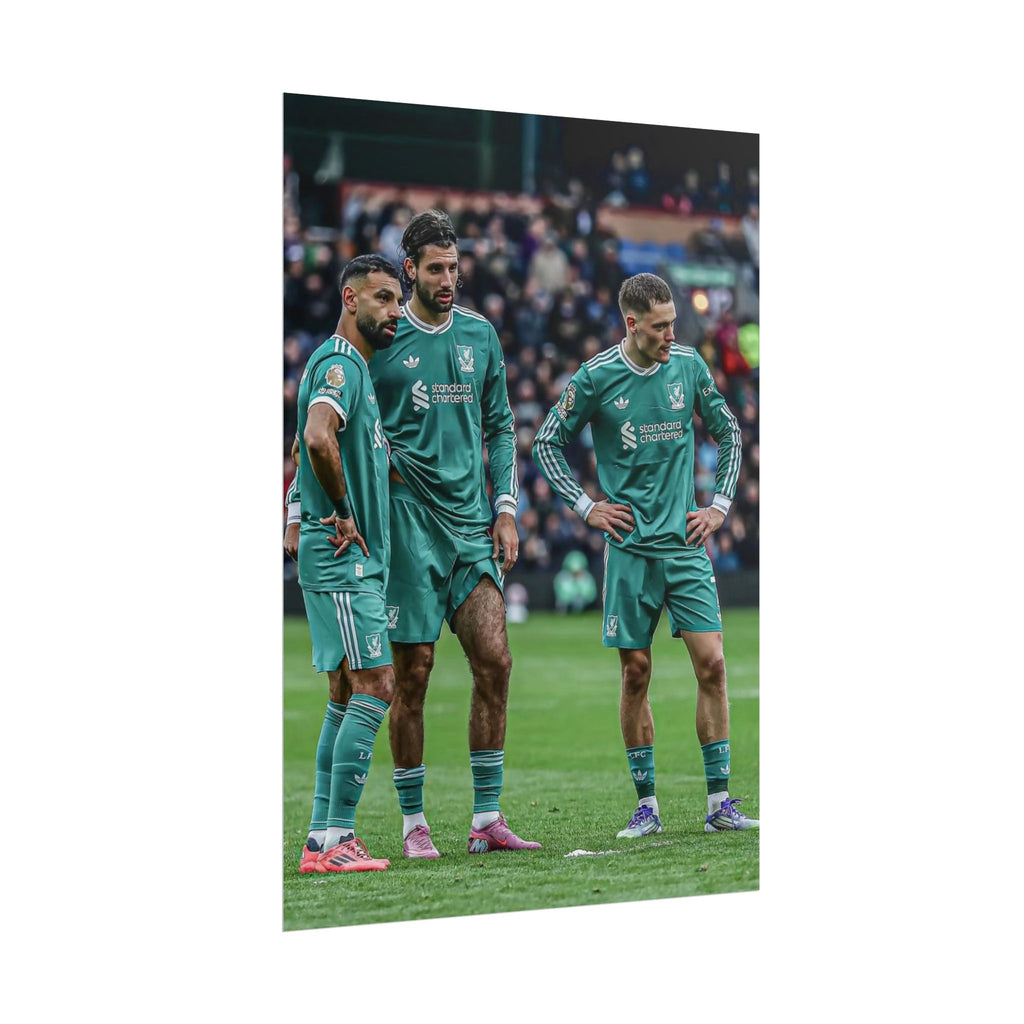 Salah, Wirtz & Szoboszlai Photo Poster - Rolled Liverpool FC Action Print