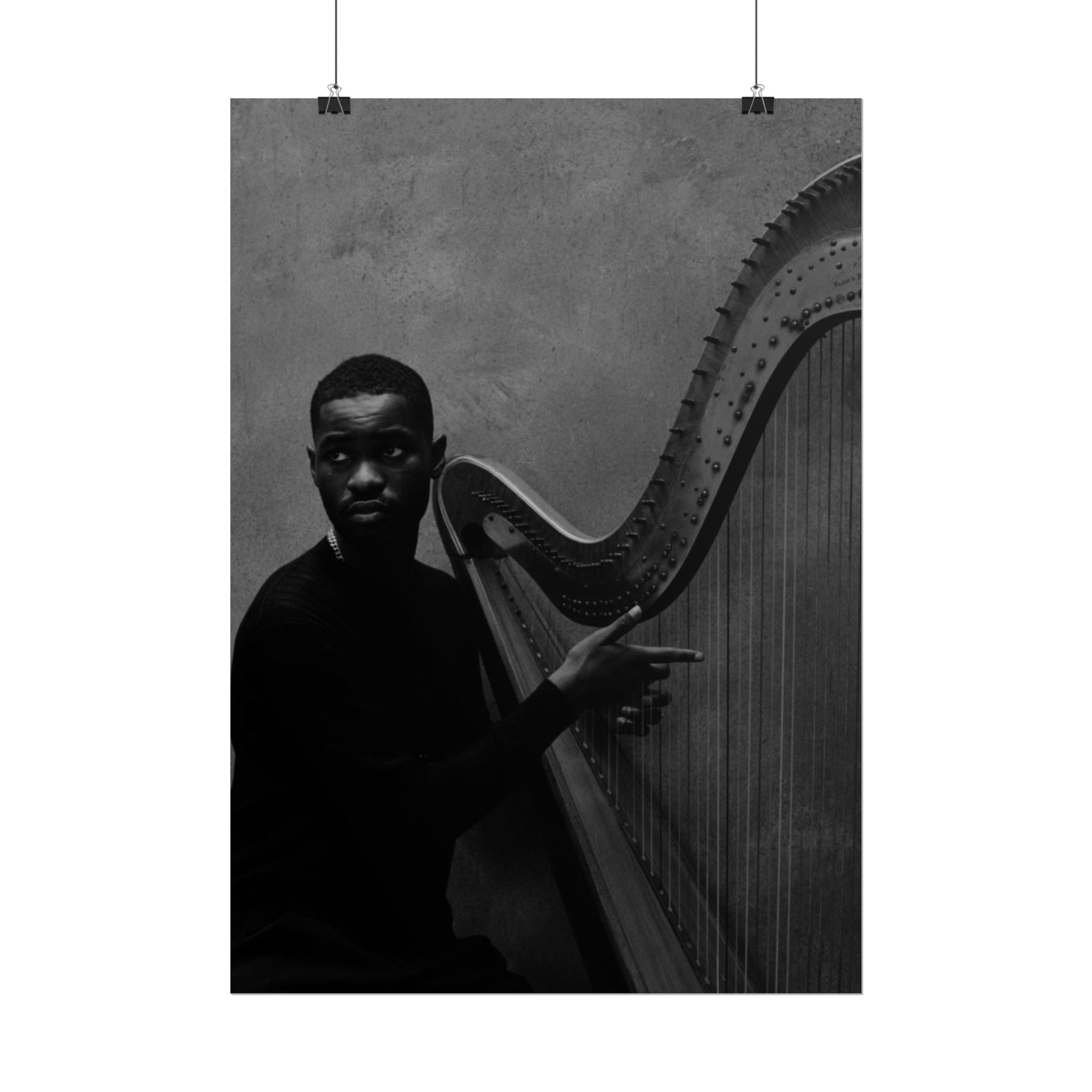 Dave - The Boy Who Played The Harp Rolled Poster — New Album Poster