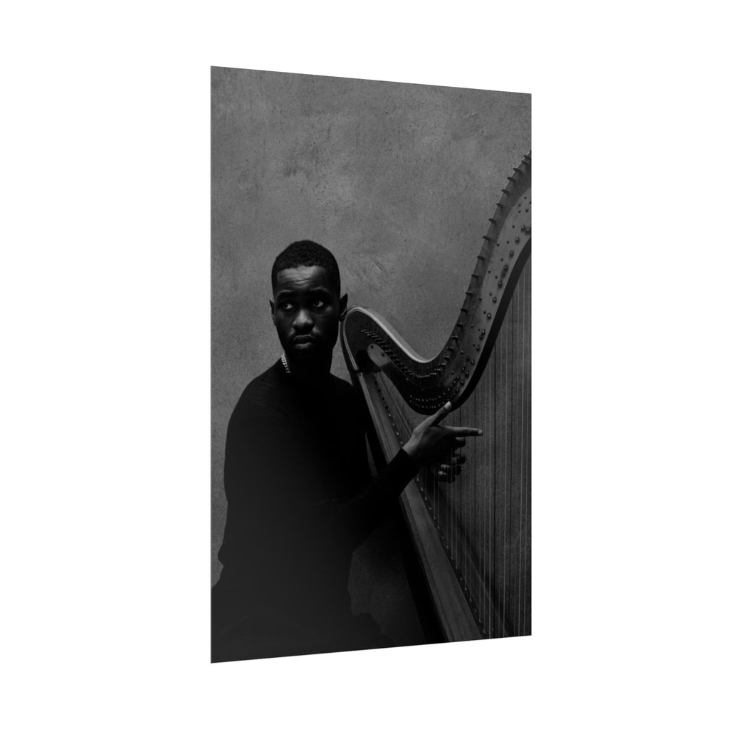 Dave - The Boy Who Played The Harp Rolled Poster — New Album Poster