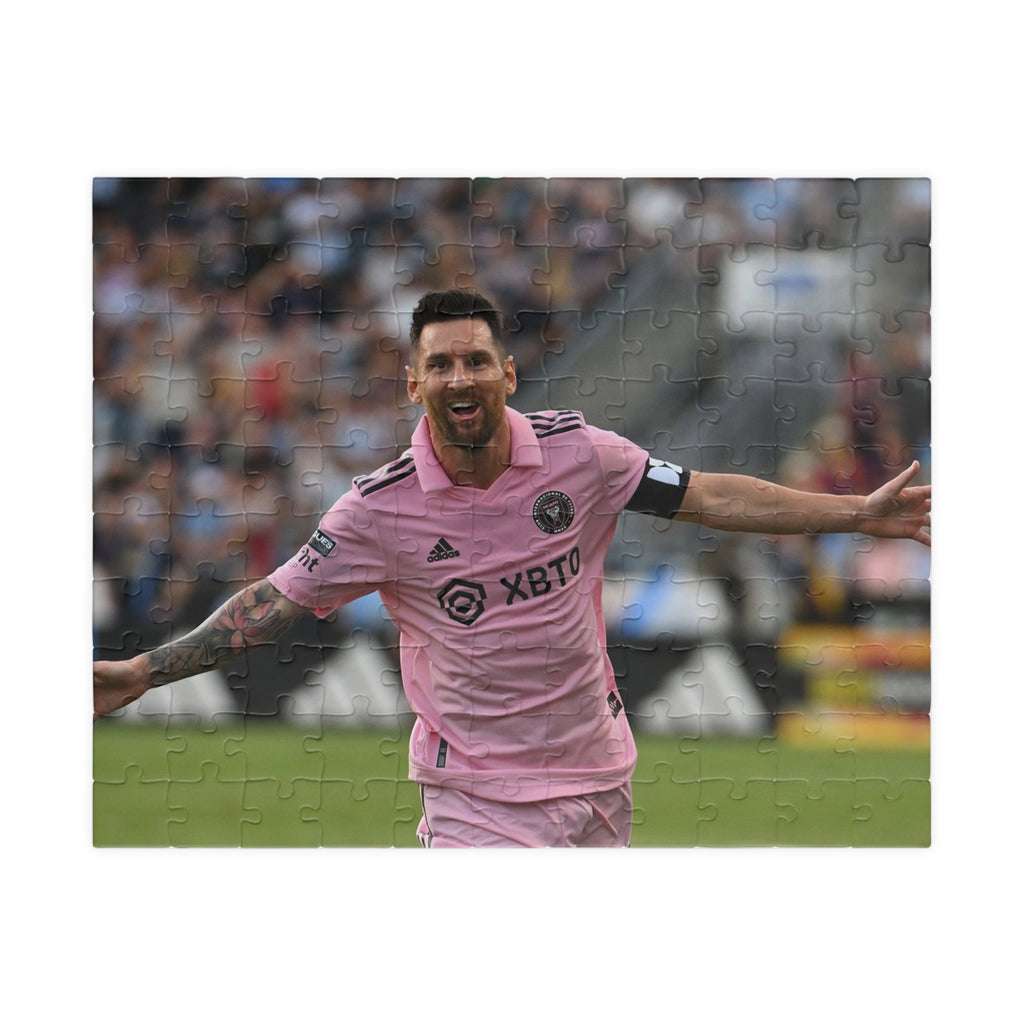 Lionel Messi Celebration Photo Puzzle — 110/252/520/1014-Piece
