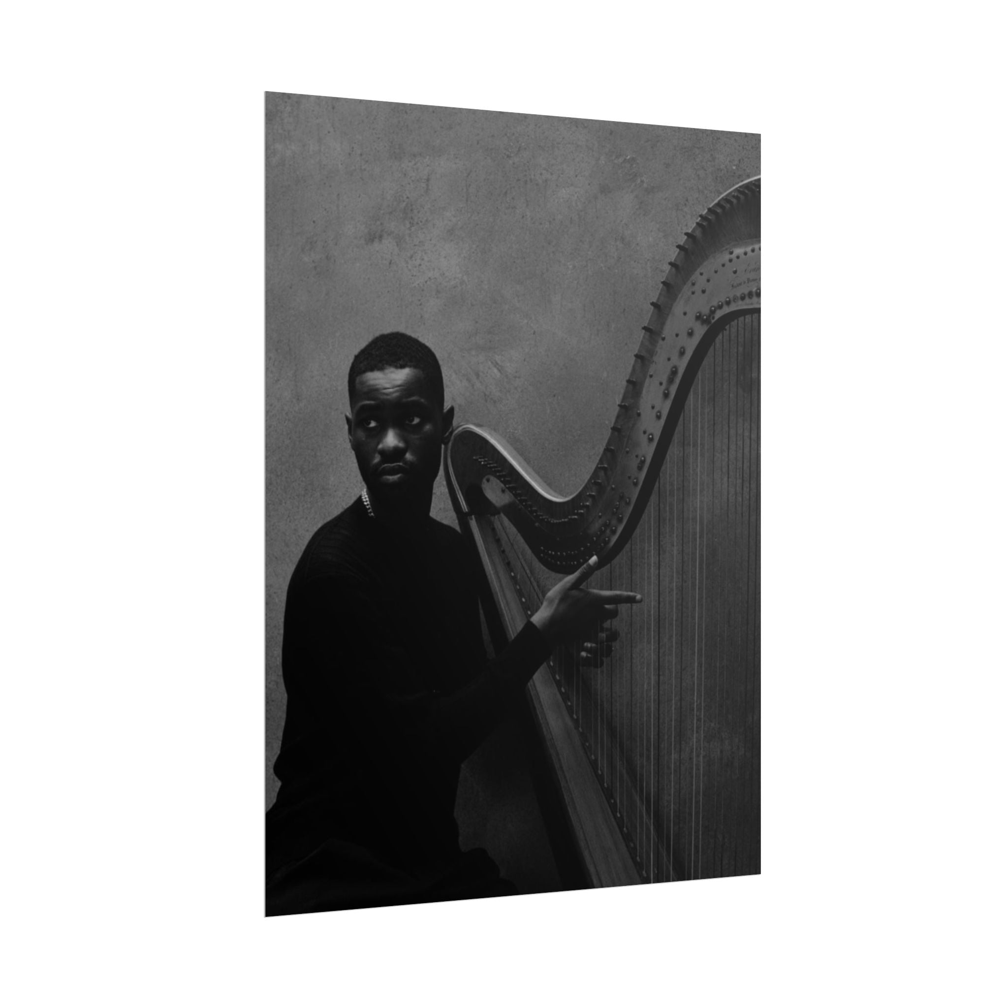 Dave - The Boy Who Played The Harp Rolled Poster — New Album Poster