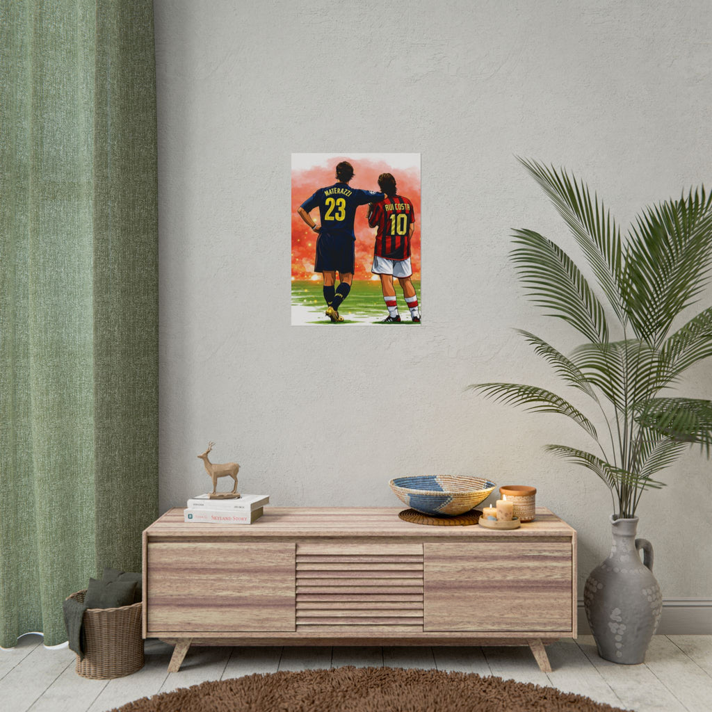 Iconic Football Rolled Poster
