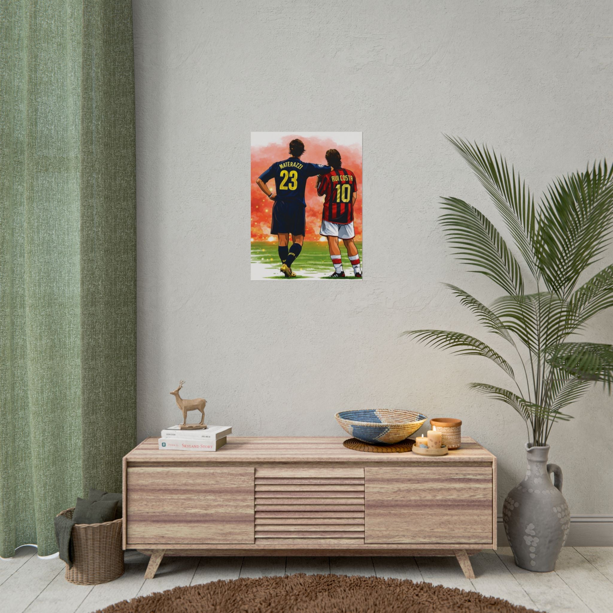 Iconic Football Rolled Poster