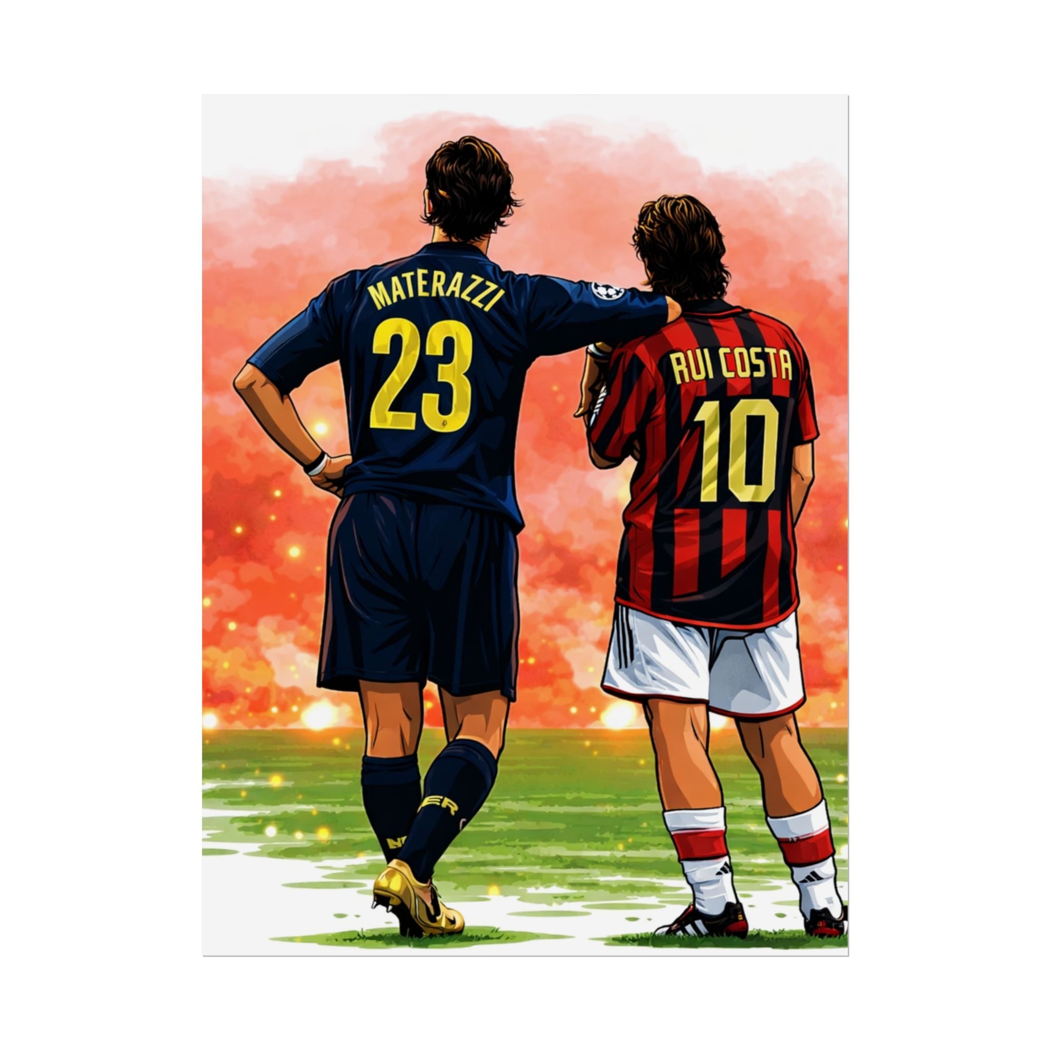 Iconic Football Rolled Poster