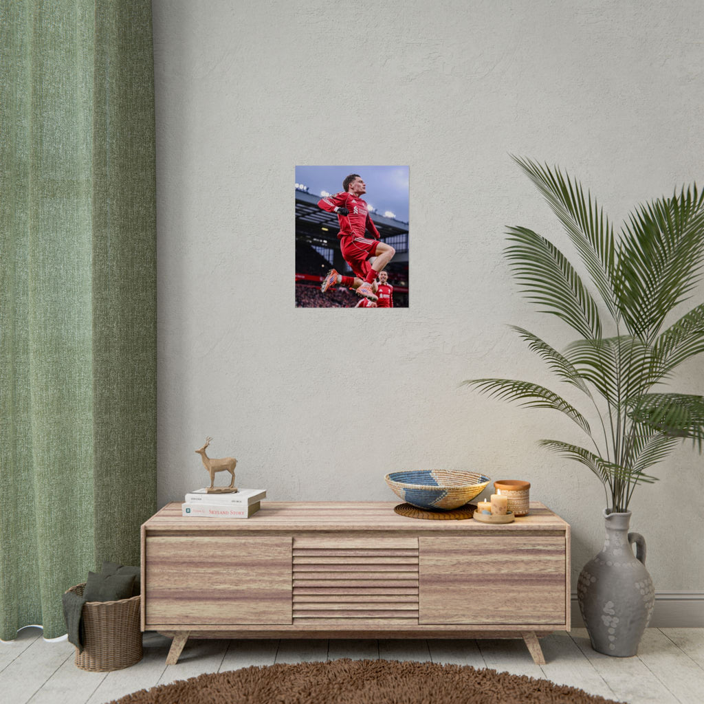 Florian Wirtz - Liverpool Football Star Action Poster