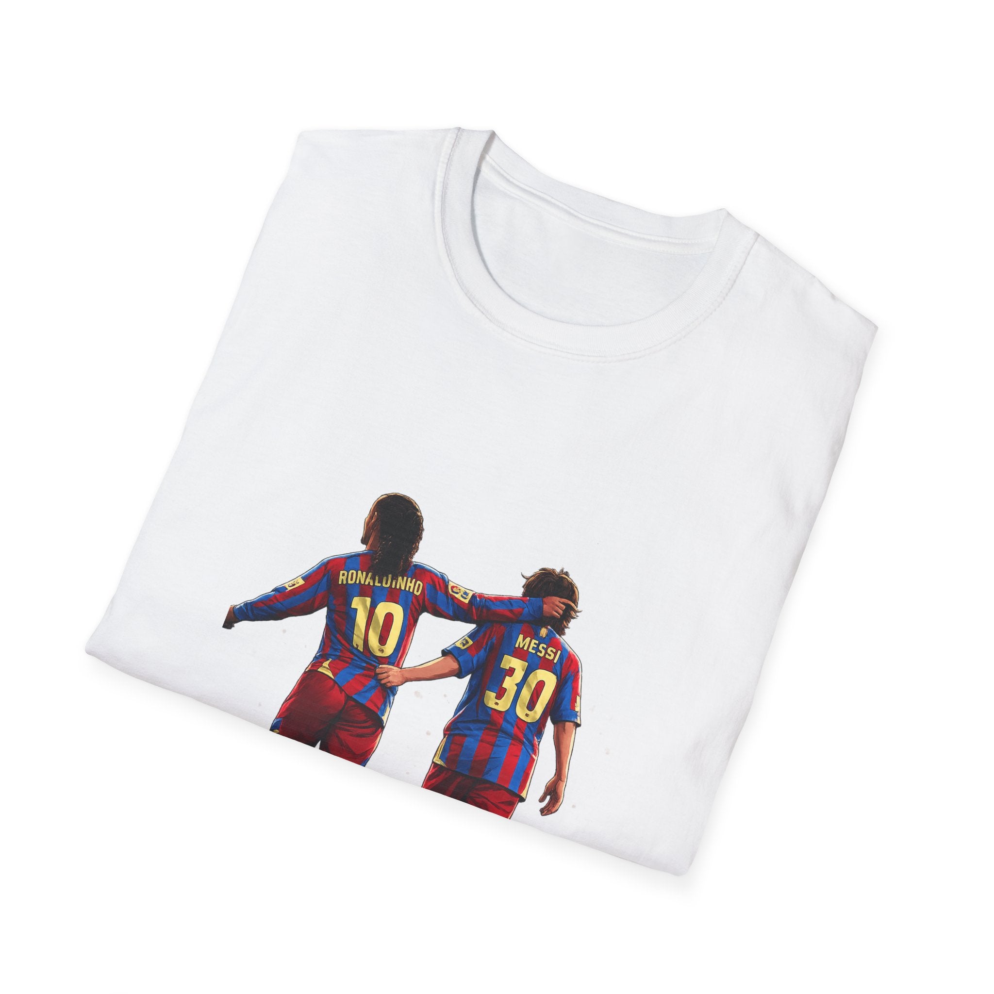 Messi & Ronaldinho Barcelona T-Shirt – Football Tee