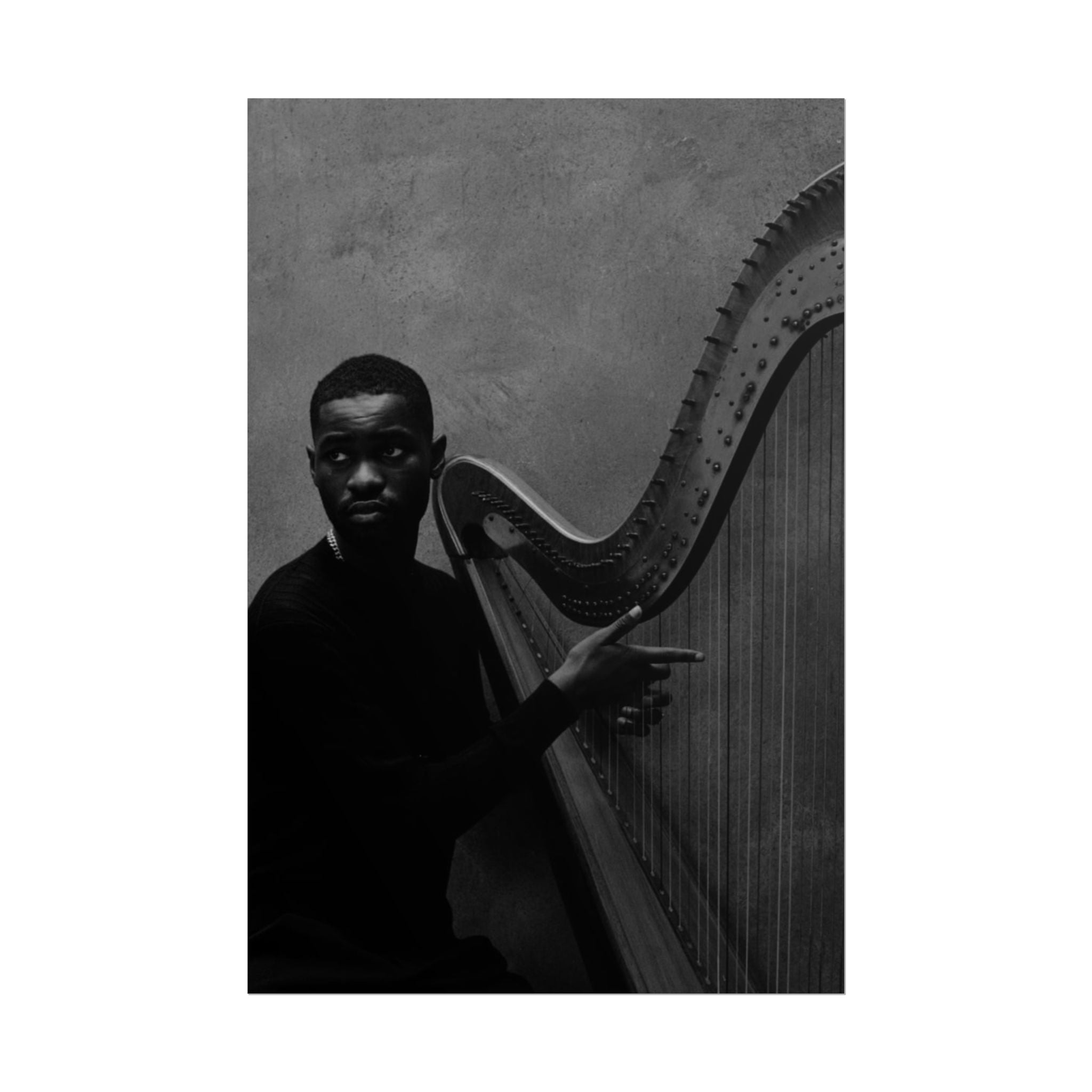 Dave - The Boy Who Played The Harp Rolled Poster — New Album Poster