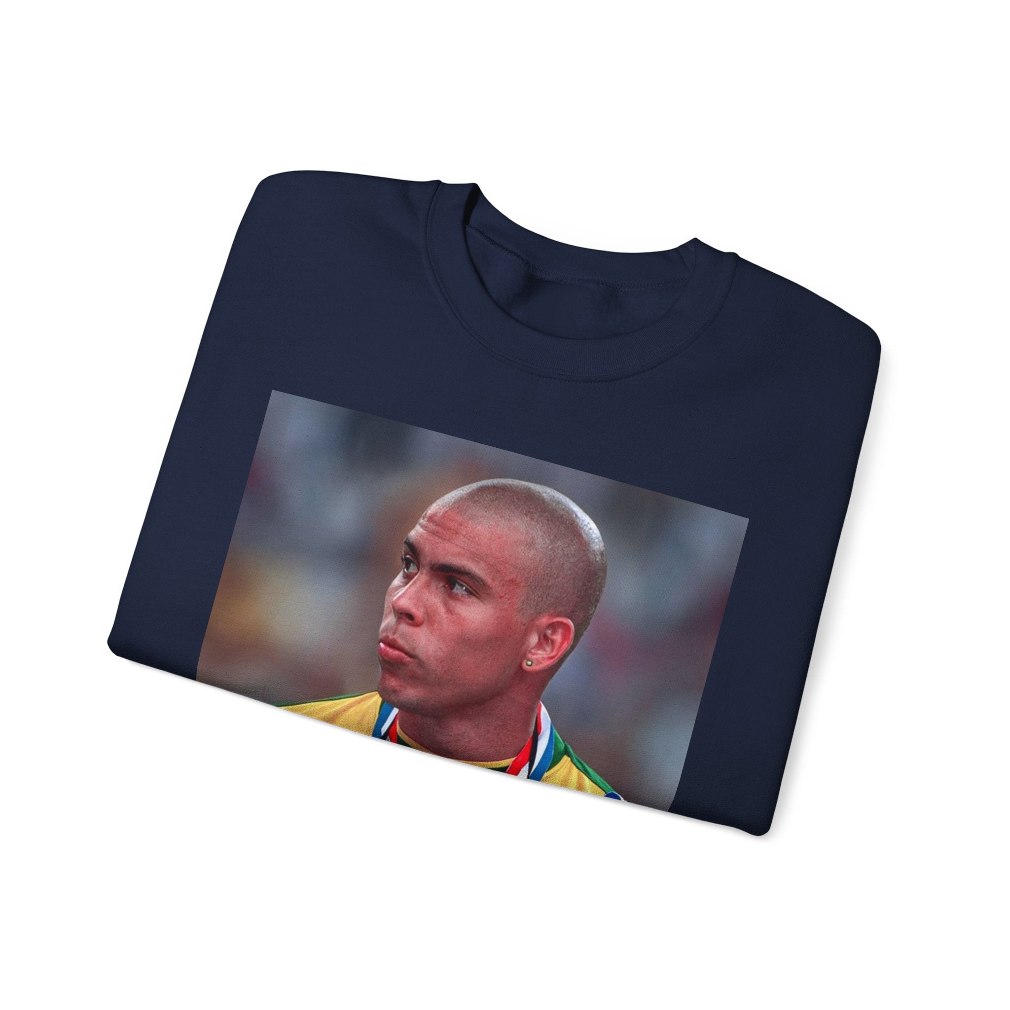Ronaldo R9 Soccer Champion Photo Crewneck Sweatshirt