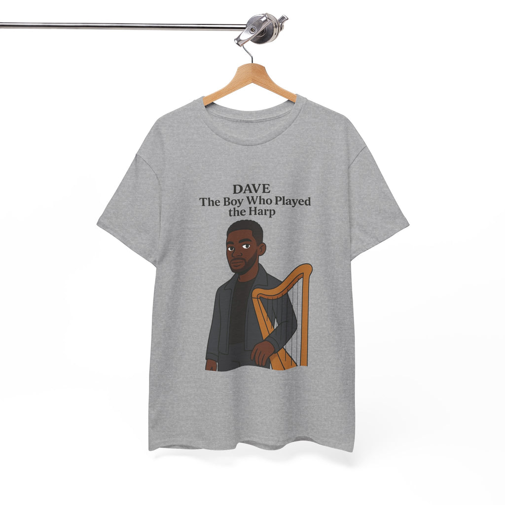 Dave T-Shirt — "The Boy Who Played the Harp" Graphic Tee