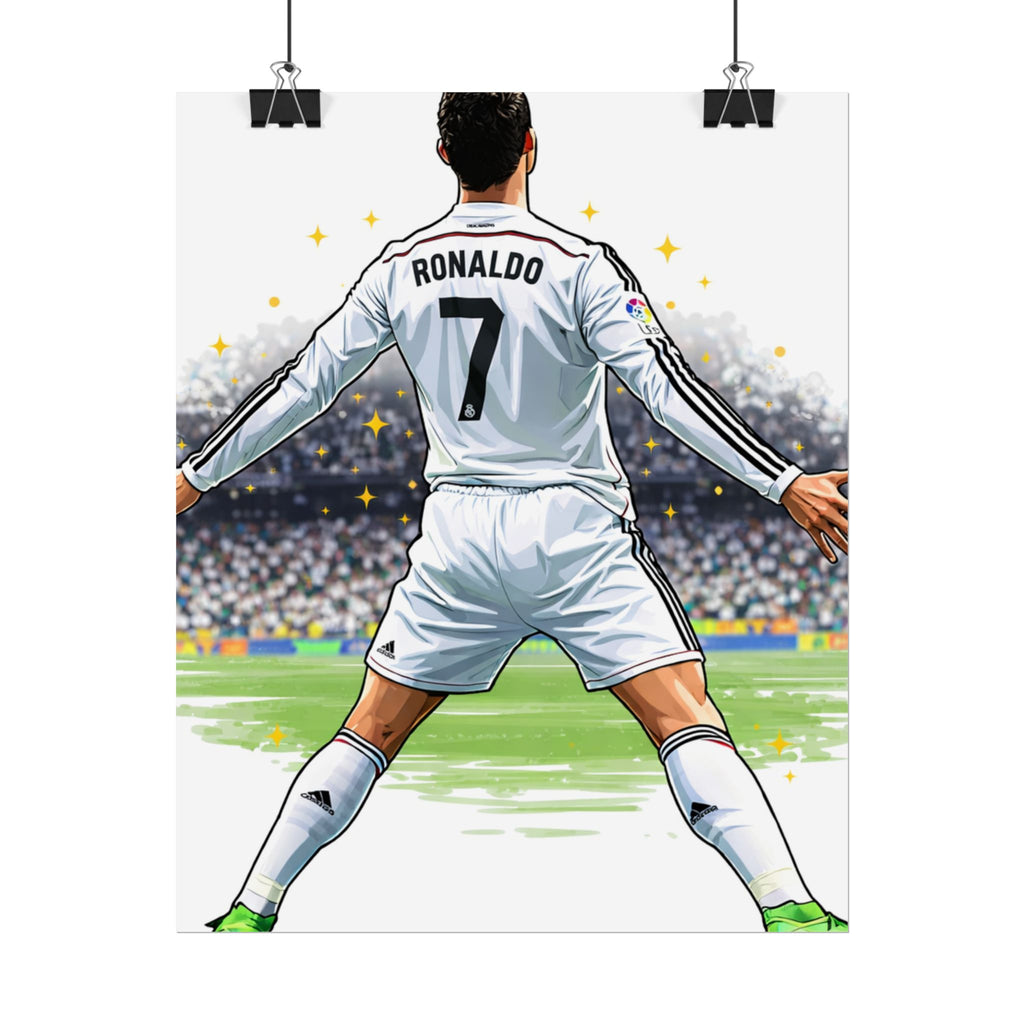 Cristiano Ronaldo Celebration Rolled Poster