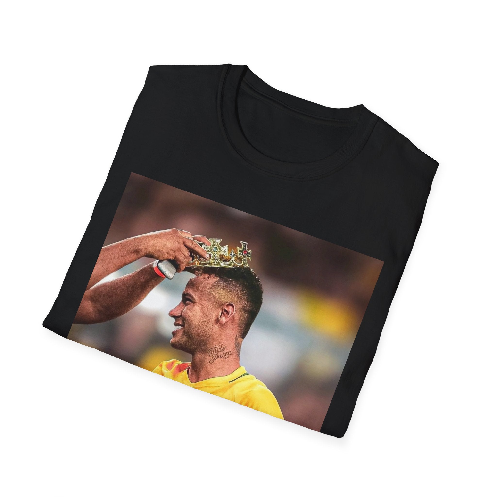 Neymar Brazil Soccer Photo Tee — #10 World Cup Football Fan Shirt