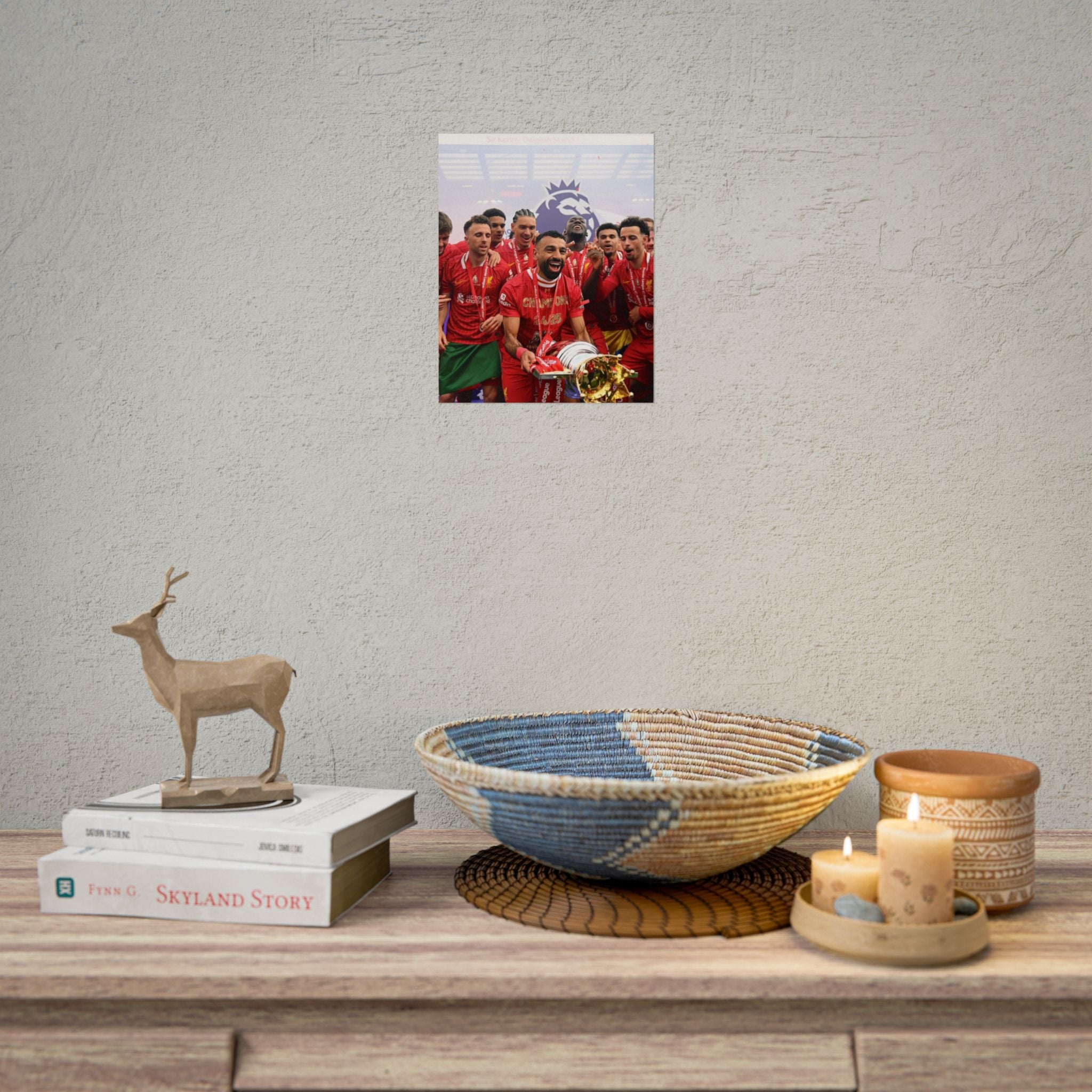 Liverpool FC Premier League Winners Photo Poster — Rolled Soccer Wall Art