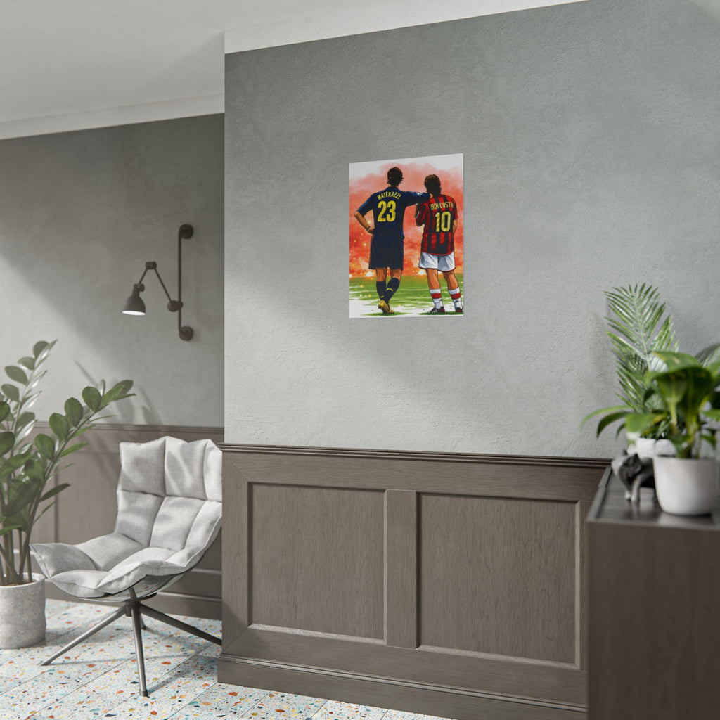 Iconic Football Rolled Poster