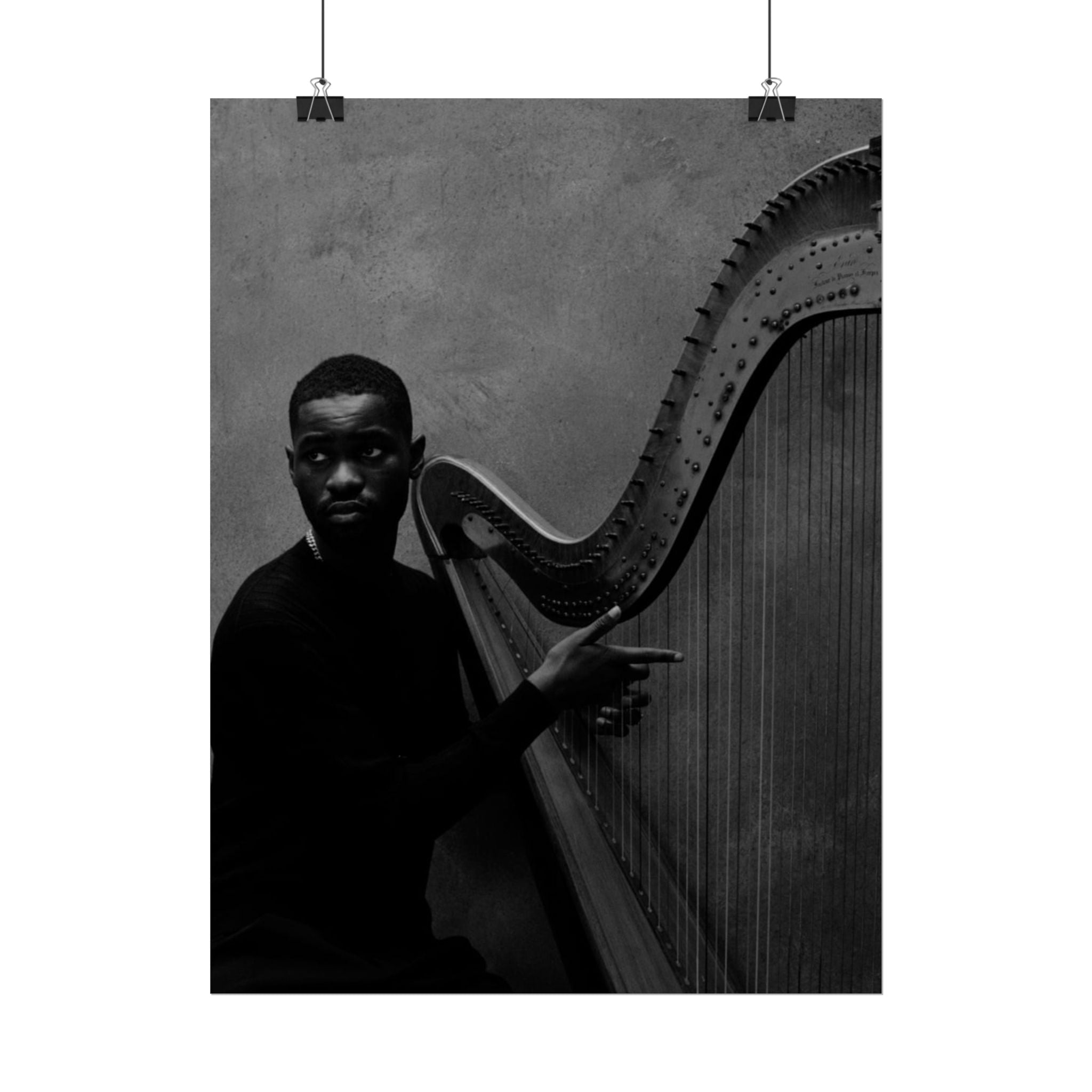 Dave - The Boy Who Played The Harp Rolled Poster — New Album Poster