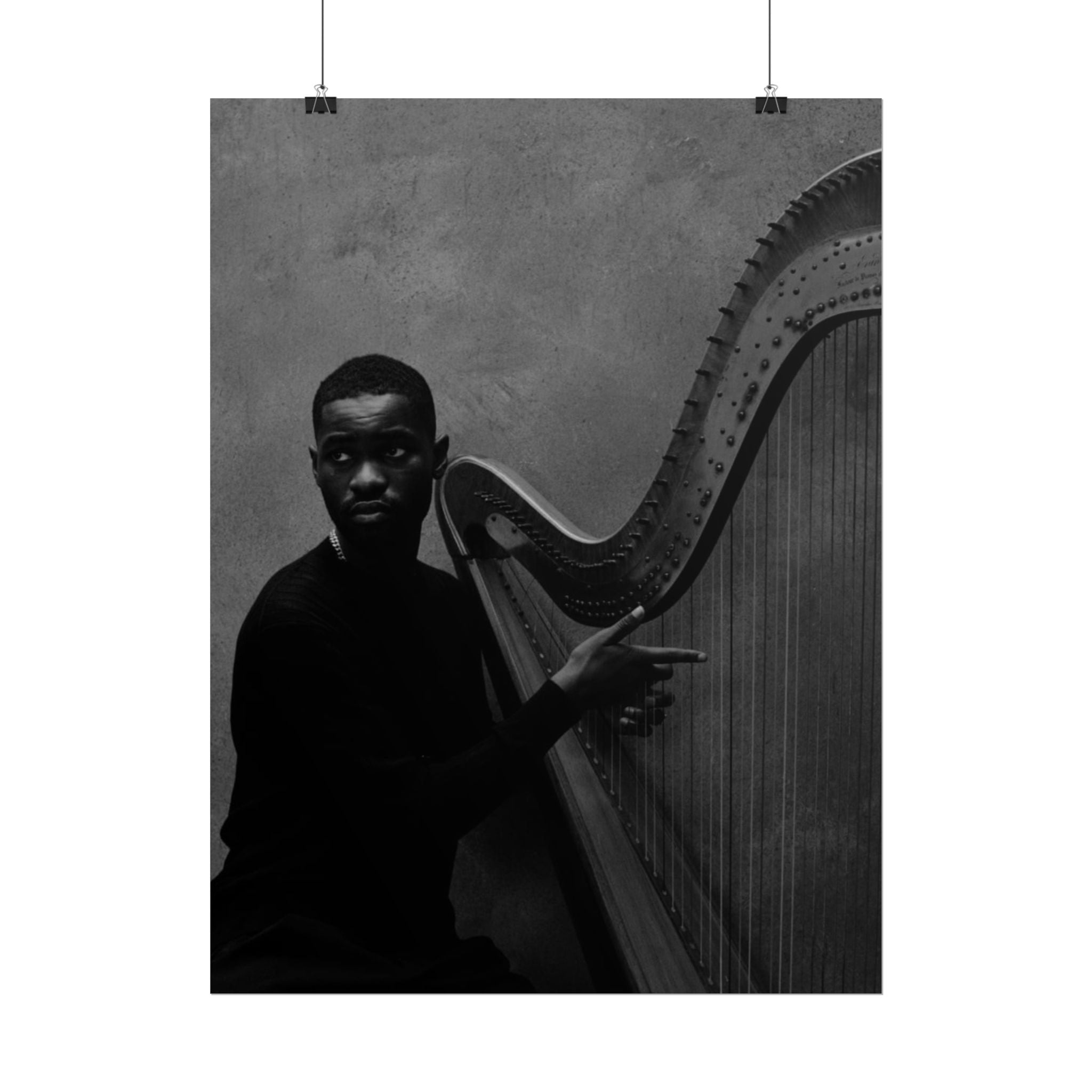 Dave - The Boy Who Played The Harp Rolled Poster — New Album Poster