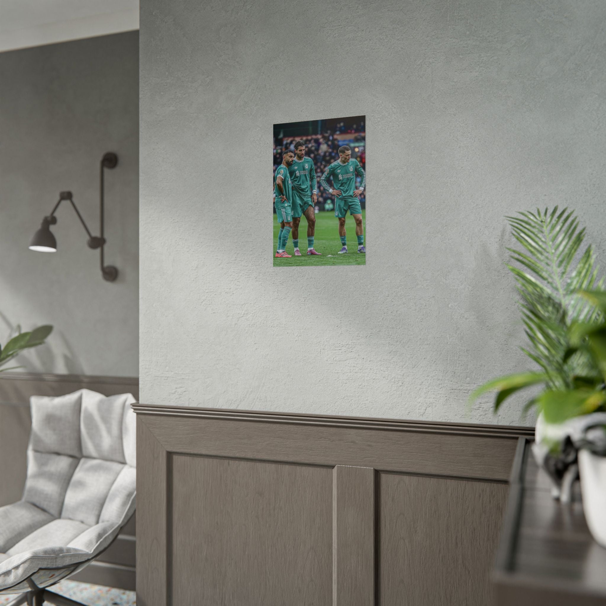 Salah, Wirtz & Szoboszlai Photo Poster - Rolled Liverpool FC Action Print