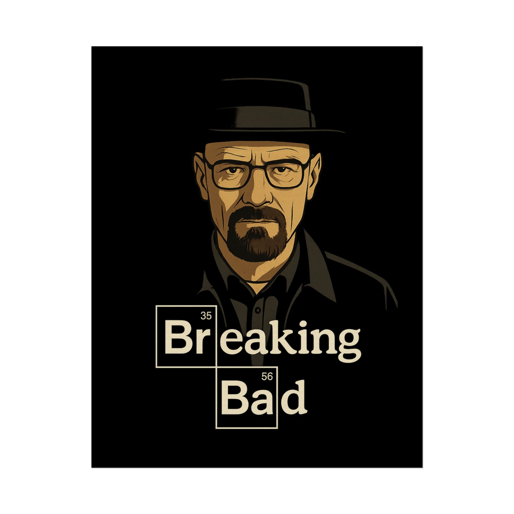 Breaking Bad Style Rolled Poster