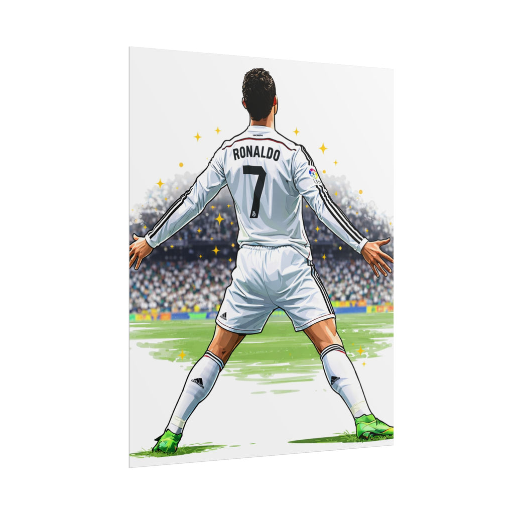 Cristiano Ronaldo Celebration Rolled Poster