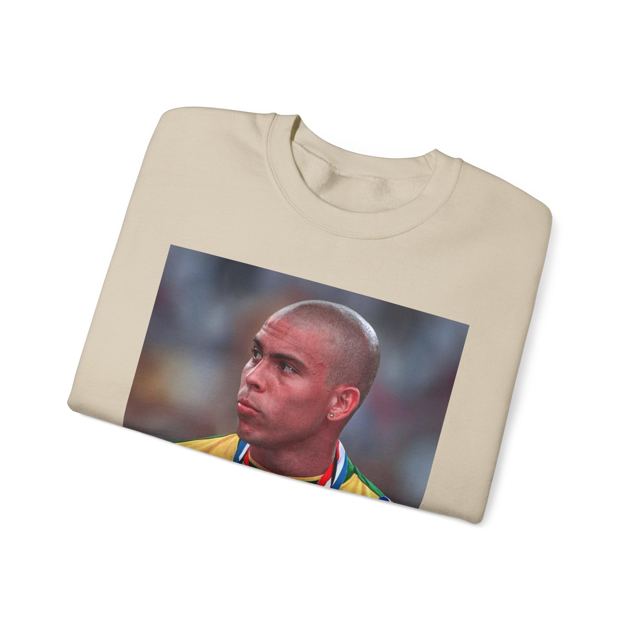 Ronaldo R9 Soccer Champion Photo Crewneck Sweatshirt