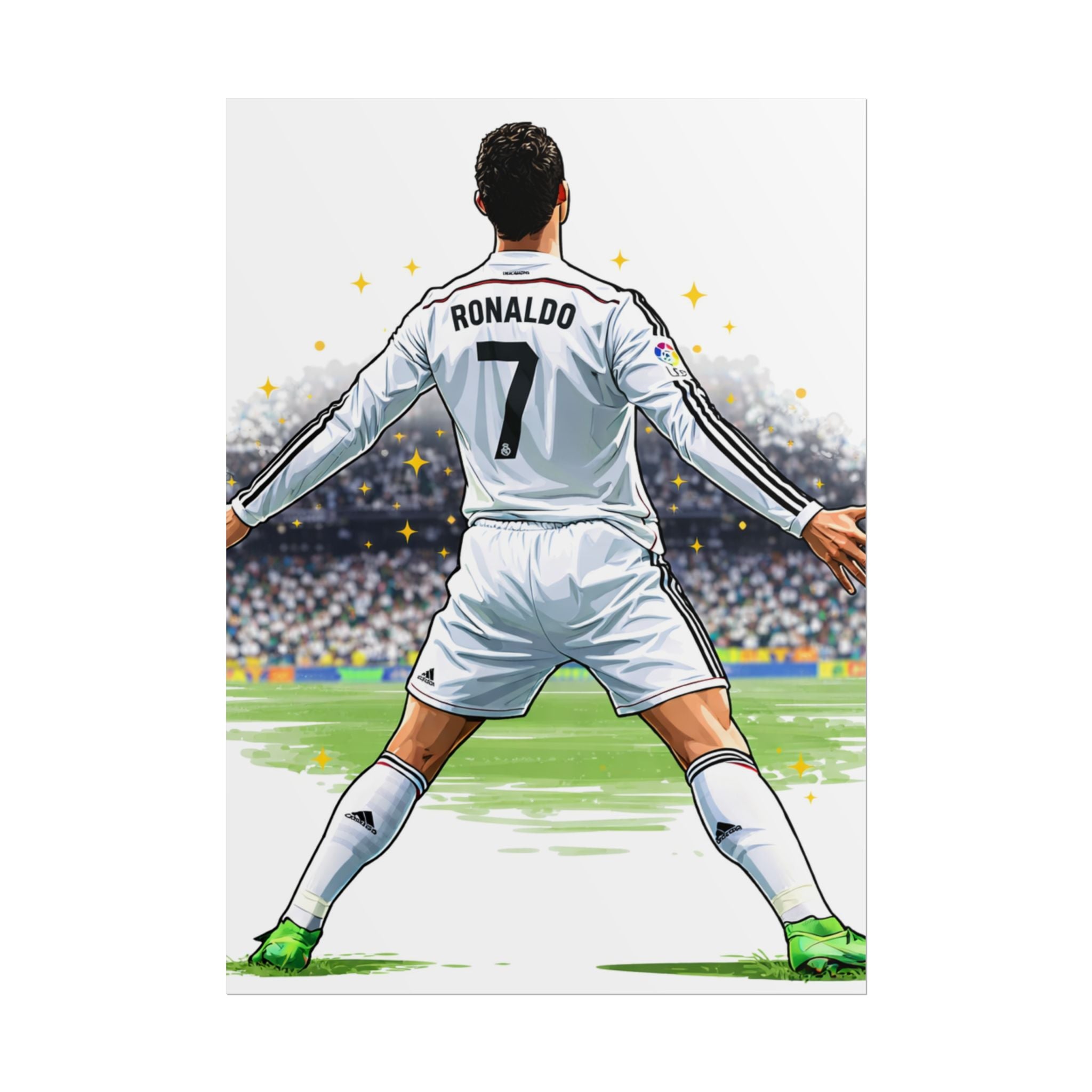 Cristiano Ronaldo Celebration Rolled Poster