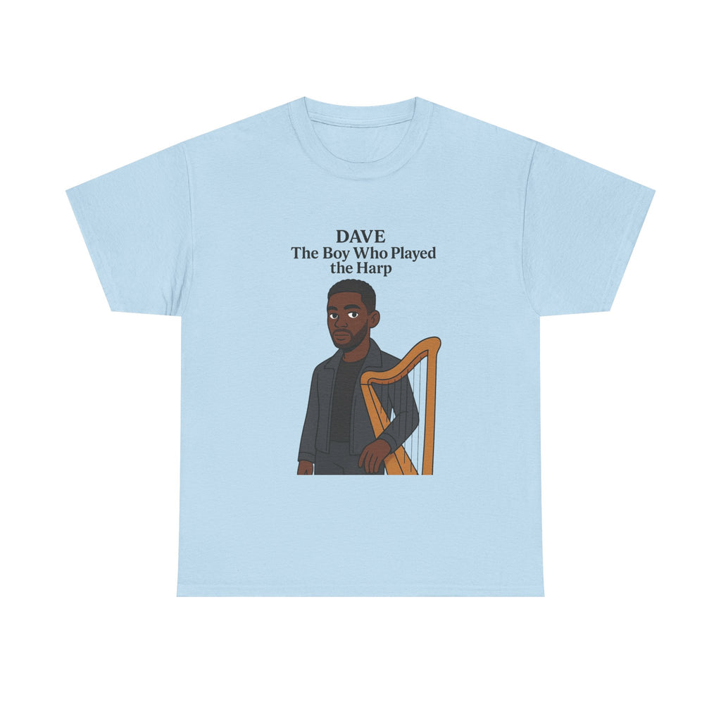 Dave T-Shirt — "The Boy Who Played the Harp" Graphic Tee