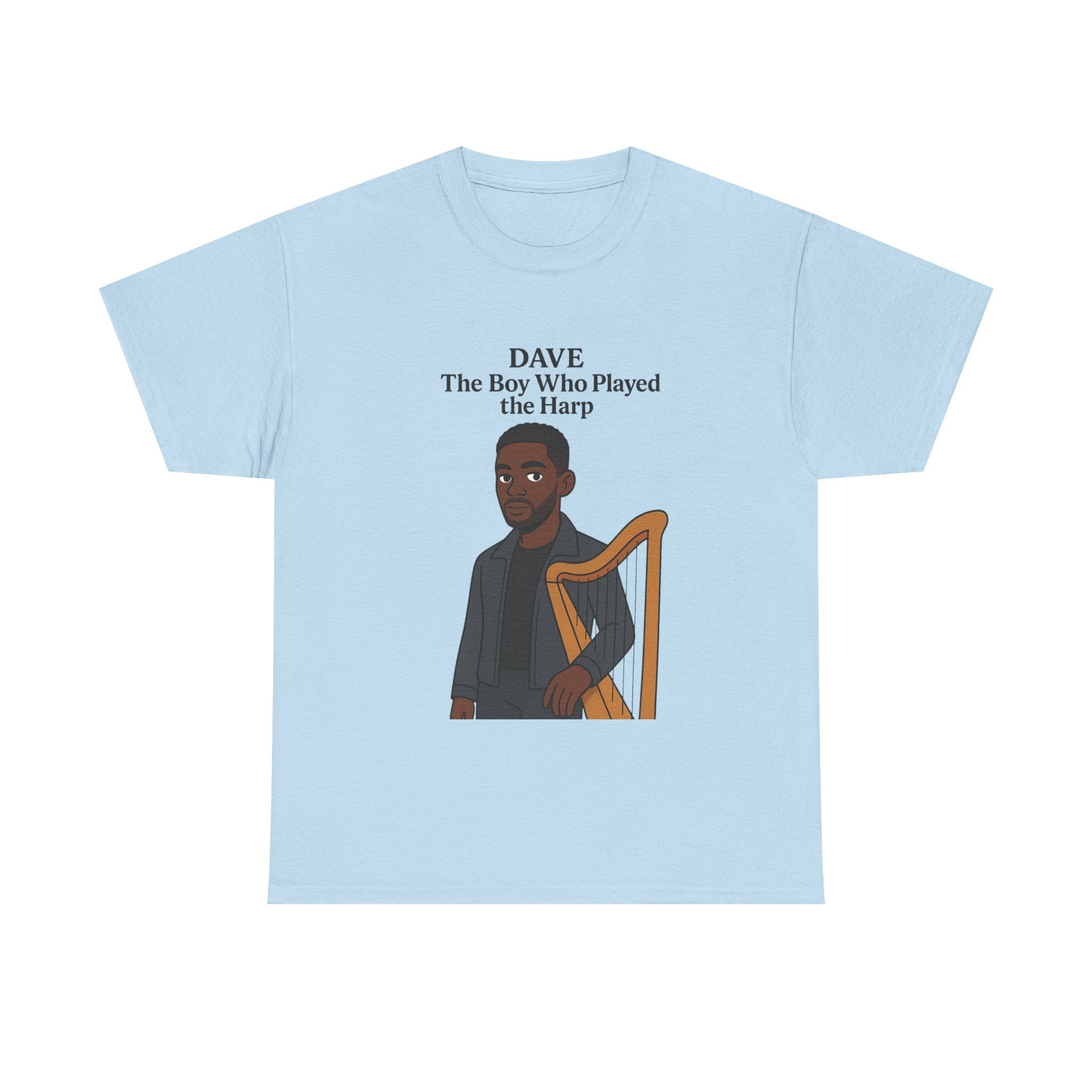 Dave T-Shirt — "The Boy Who Played the Harp" Graphic Tee