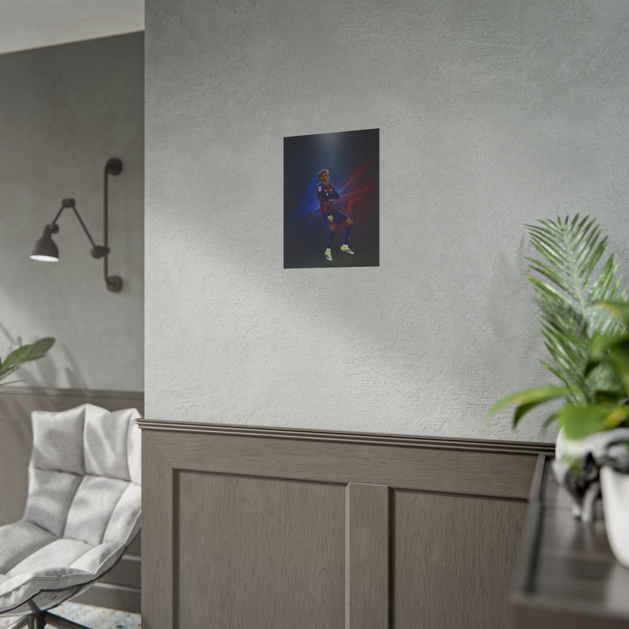 Lamine Yamal Celebration Poster - Barcelona Starboy | Available in multiple sizes